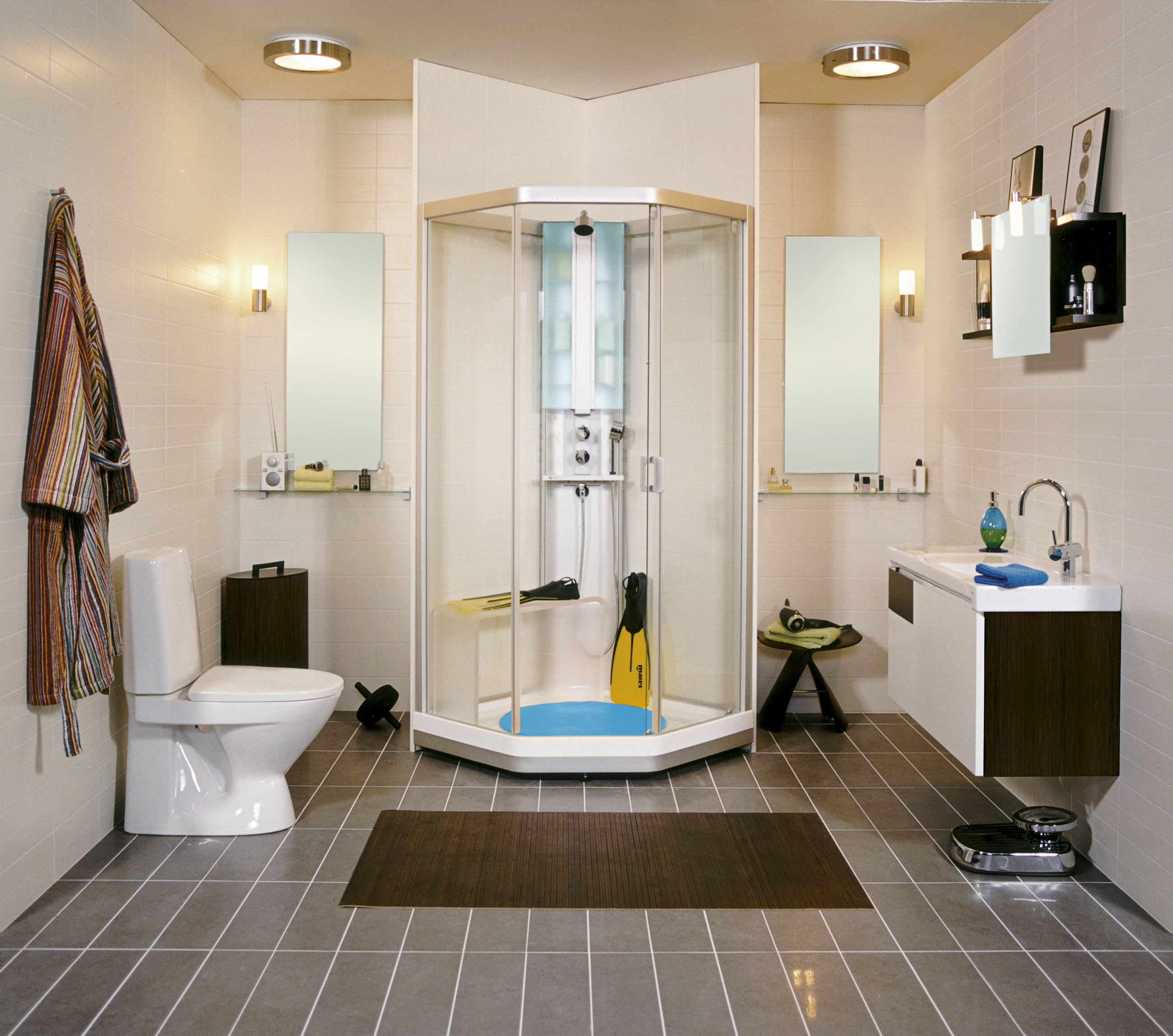 Effektiv rengjøring av dusjkabinettet