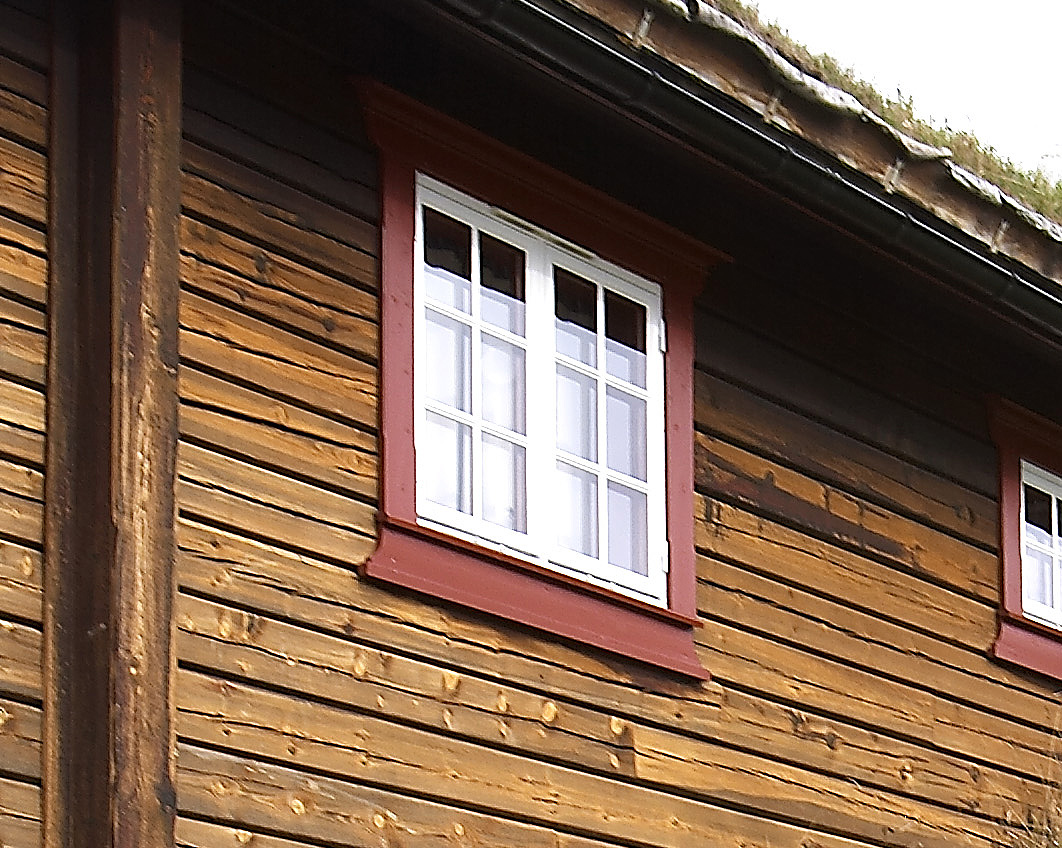 Vedlikehold av gammel tømmerhytte