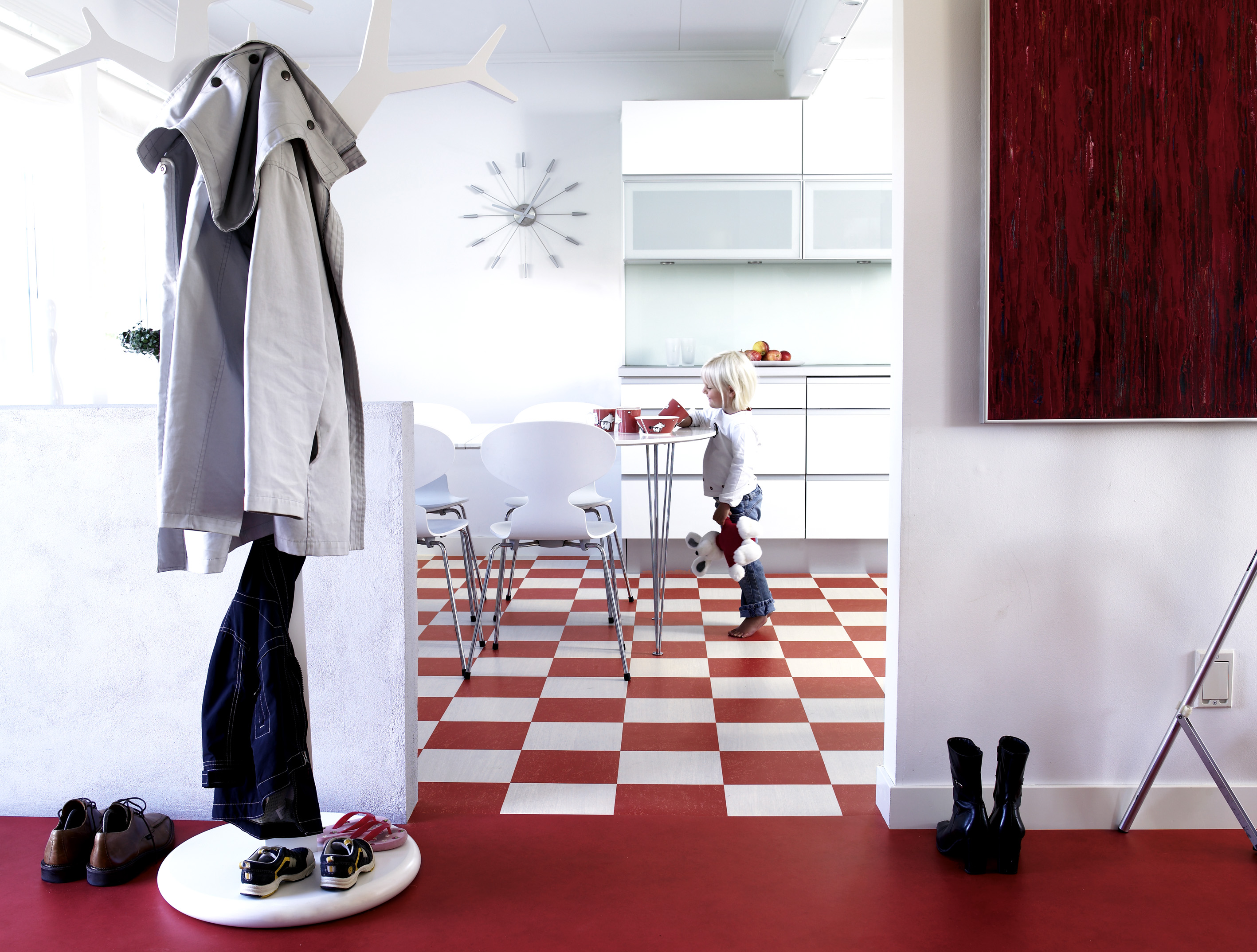 Naturtro vinyl og linoleum i klikksystem