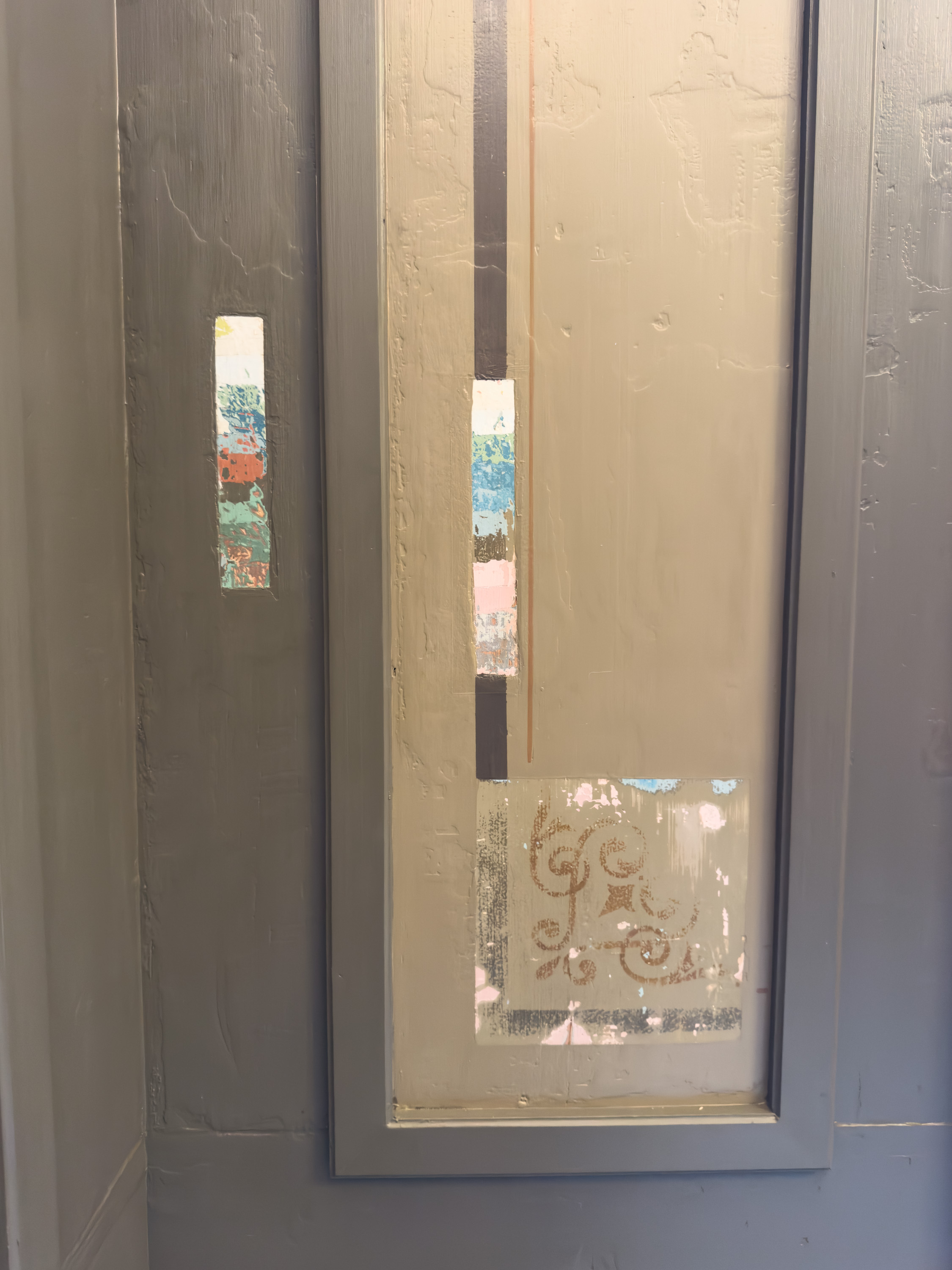 Fargetrapp på Kongegården.