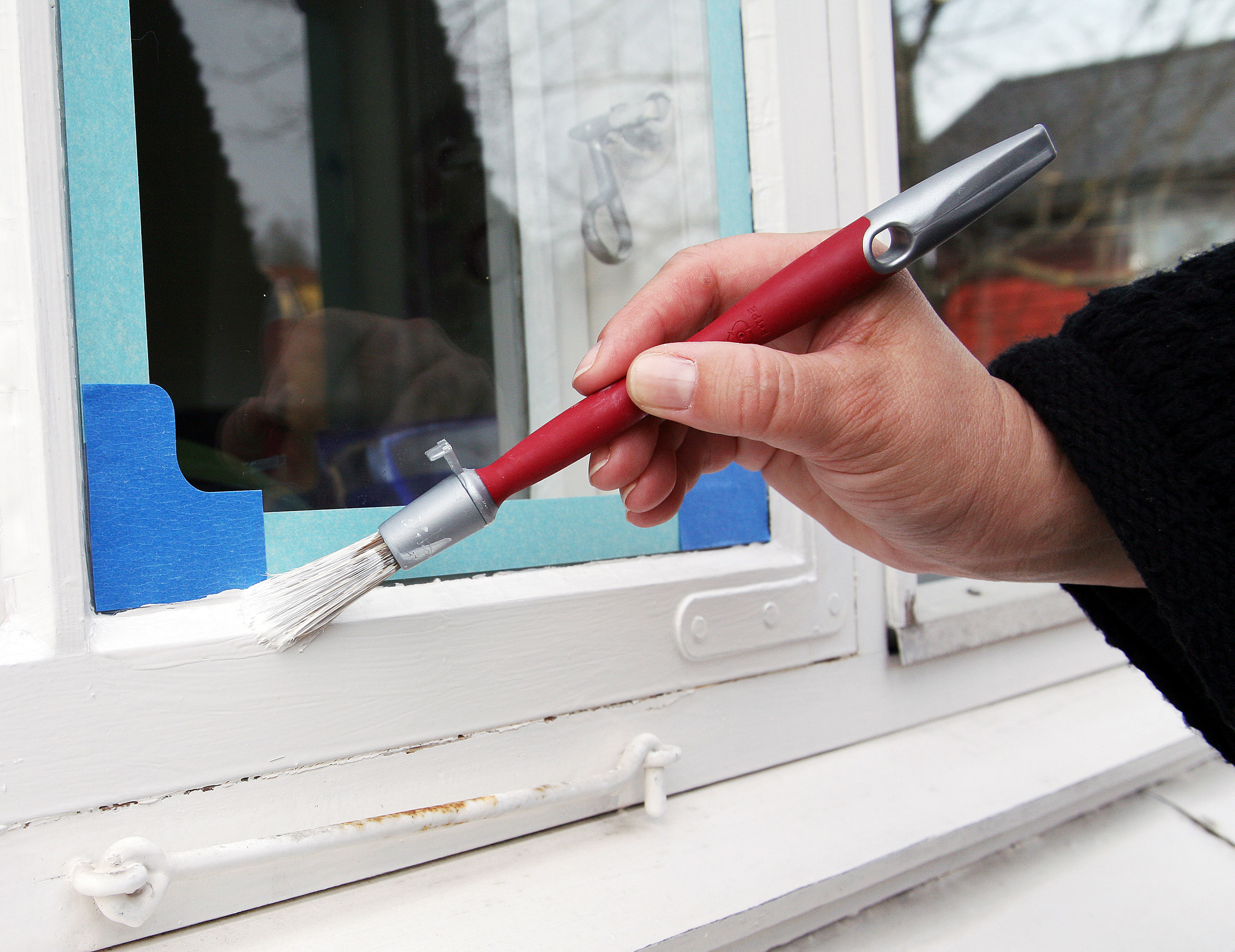 Smarte pensler gjør malerjobben enklere. Flere strøk gir også et varig resultat.