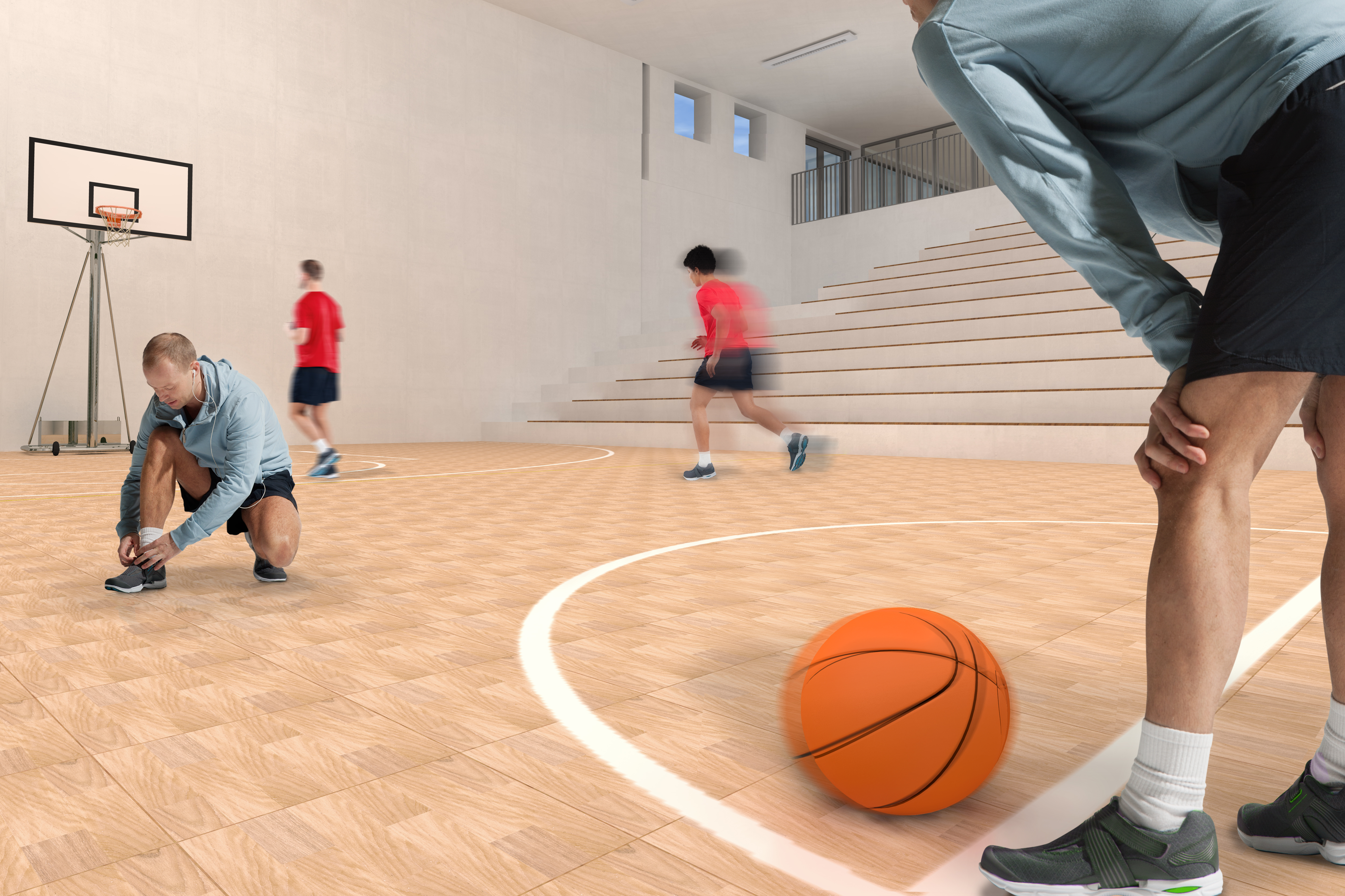 Top Tile Wood er en lekker løsning for sportsgulv