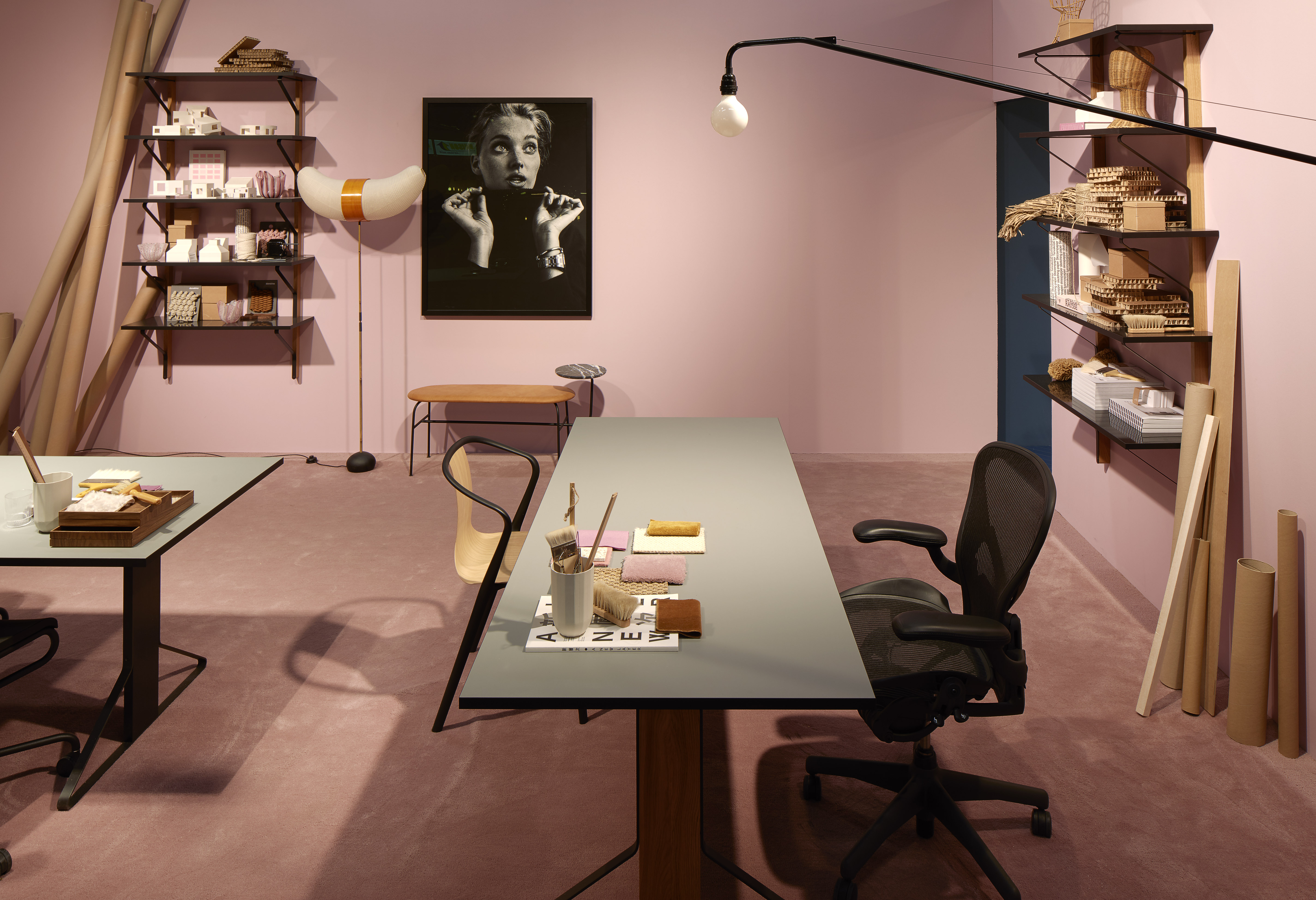 Teppegulv i flere rom