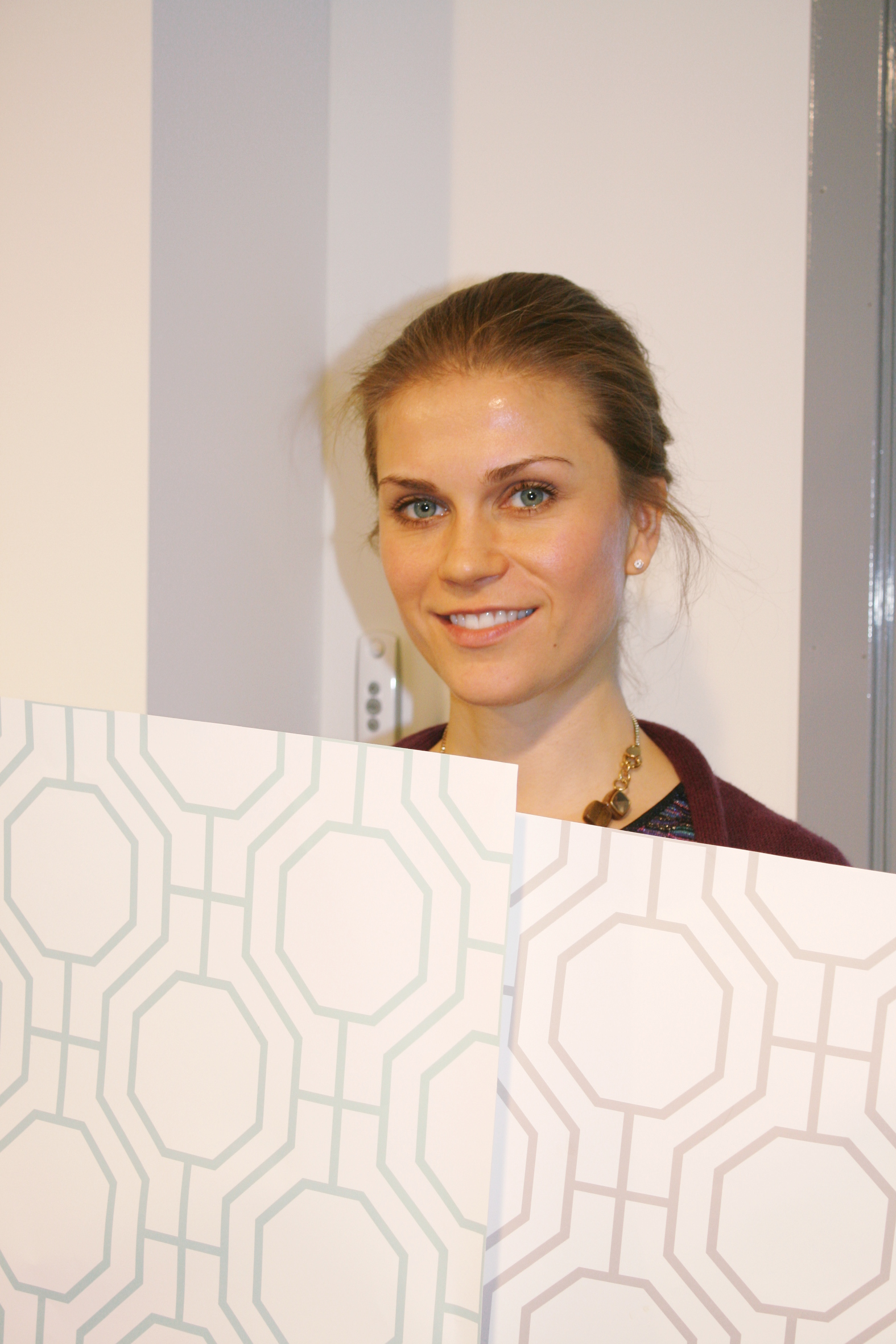 Torhild Rustenberg har designet det populære Norsk Trellis-mønsteret.