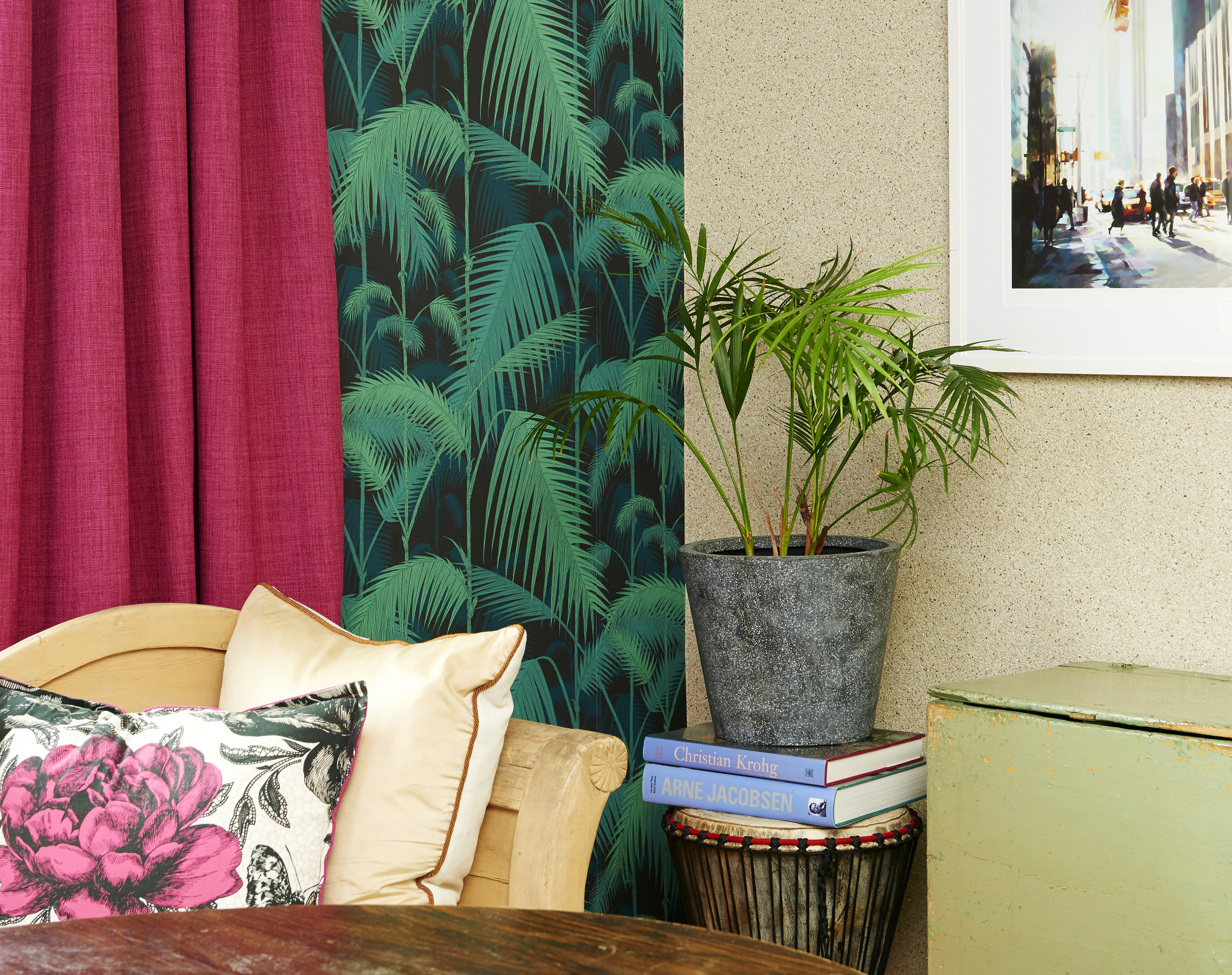 La tapet møte tapet