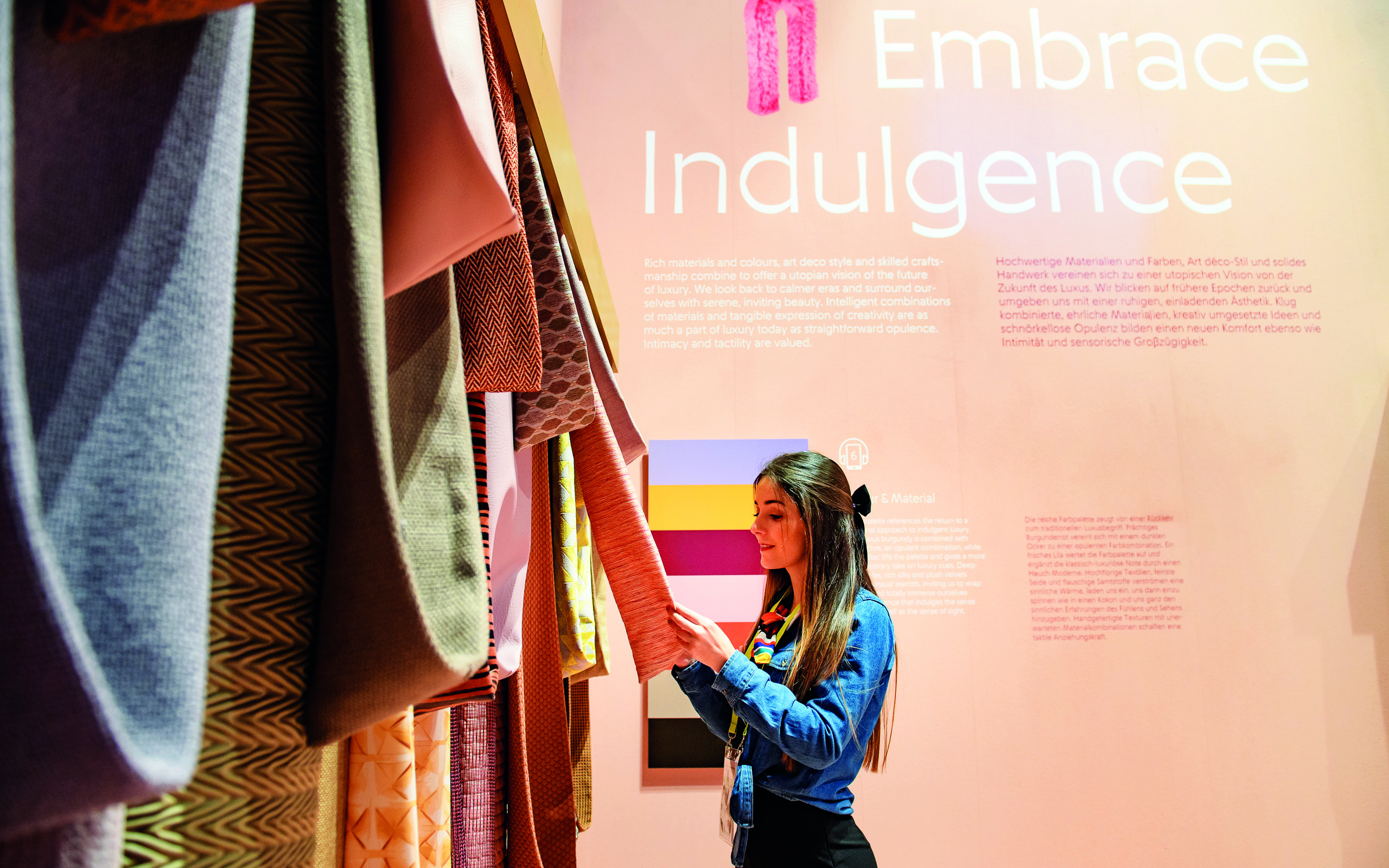 Fem trendy fargepaletter