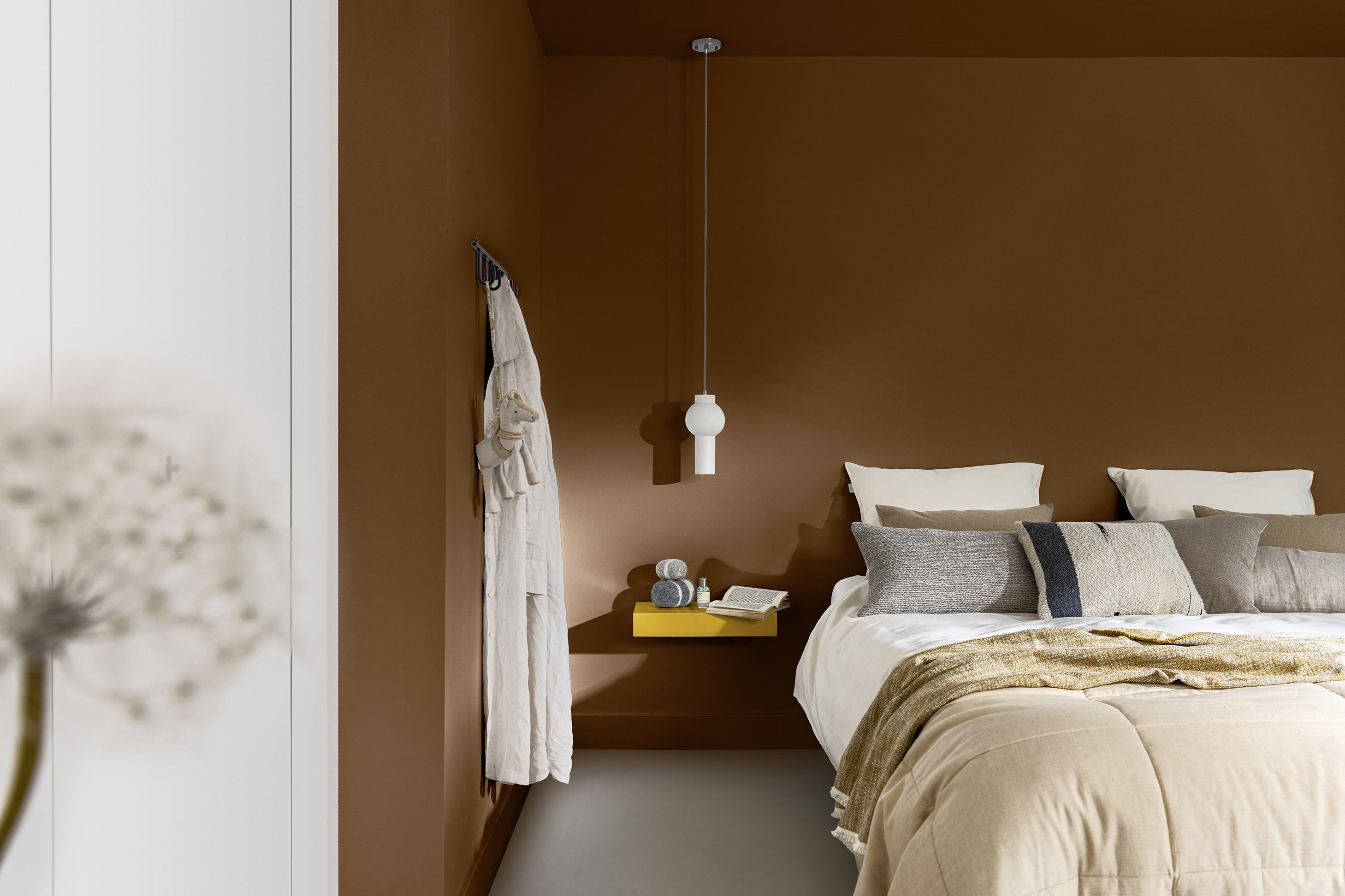 Ny farge på soverommet i 2025