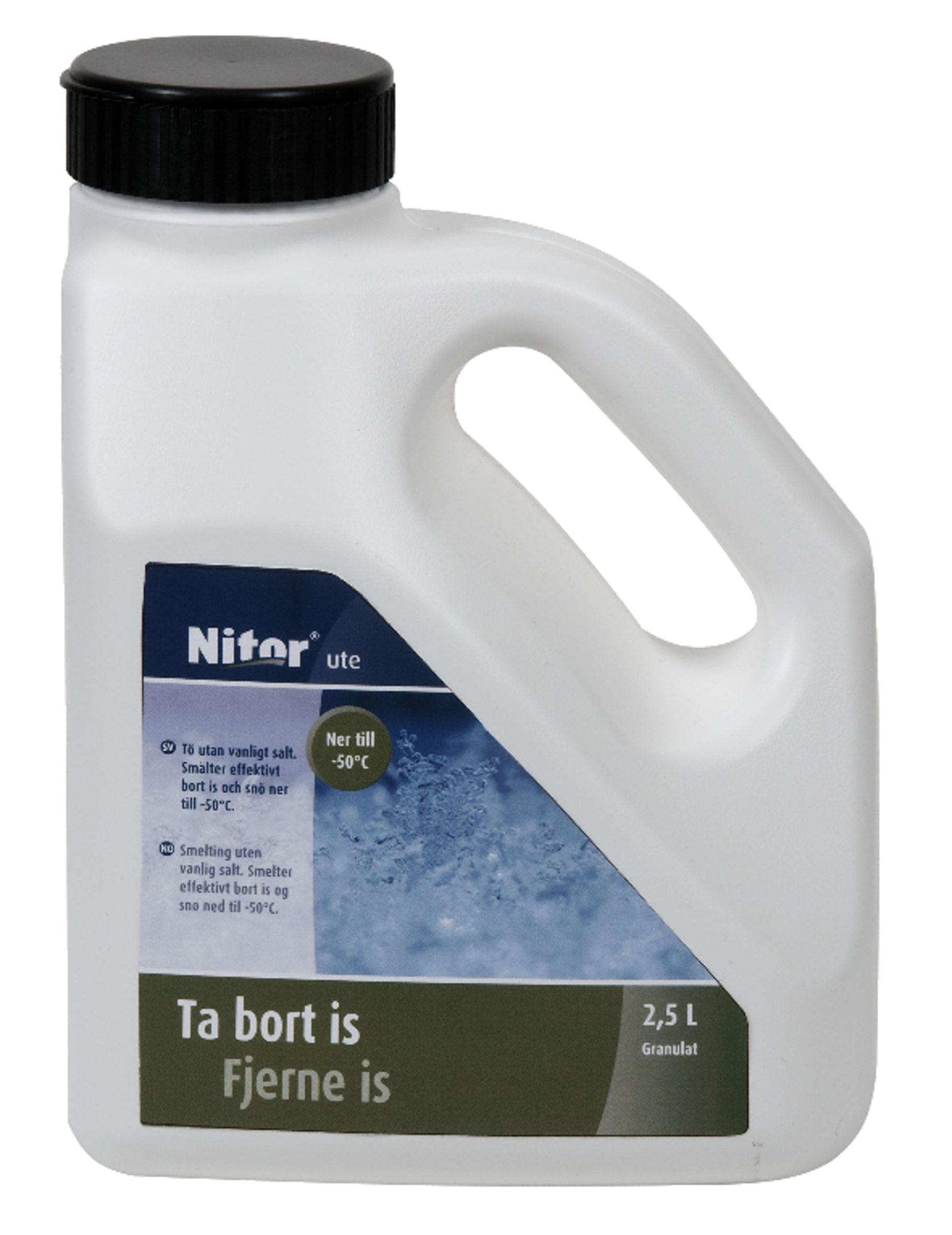 SKÅNSOM PROSESS Isen smeltes effektivt med Fjerne is fra Alfort. (Foto: Alfort)