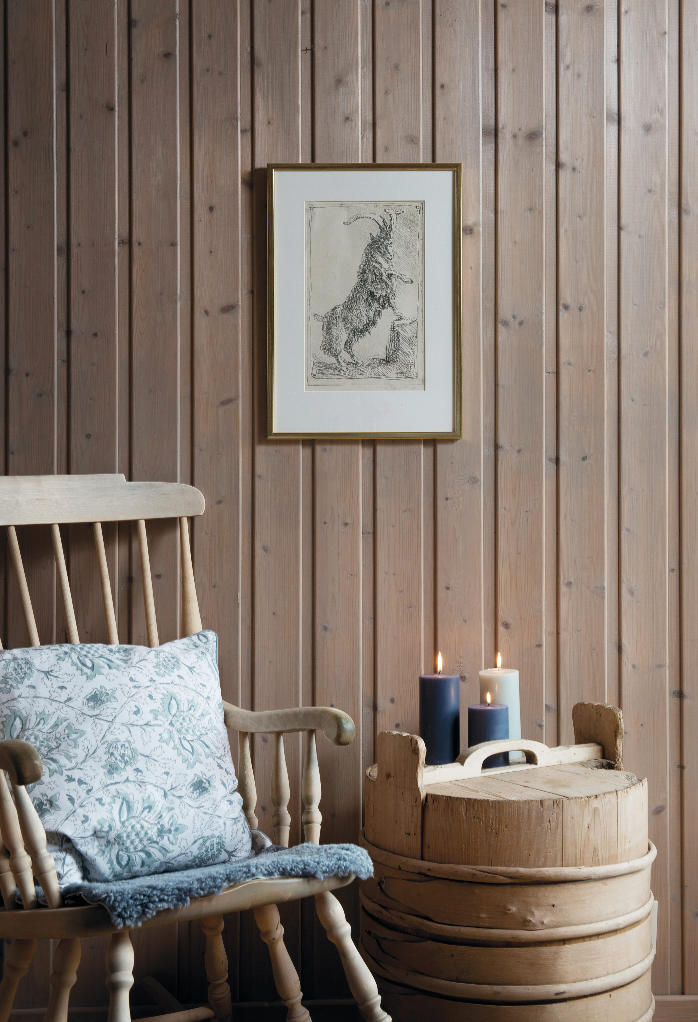 Mange &oslash;nsker &aring; beholde den synlige trestrukturen i panelet. &ndash; Da kan en panelbeis v&aelig;re et godt alternativ, sier Thor-Ingar R&oslash;neid hos Scanox.