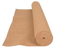 ULIKE MATERIALER: Kork er bare ett av mange materialer som brukes i gulvunderlag. Andre er foam/skum, polyolefin skum, ullpapp, mineralske underlag, trefiberplater.
