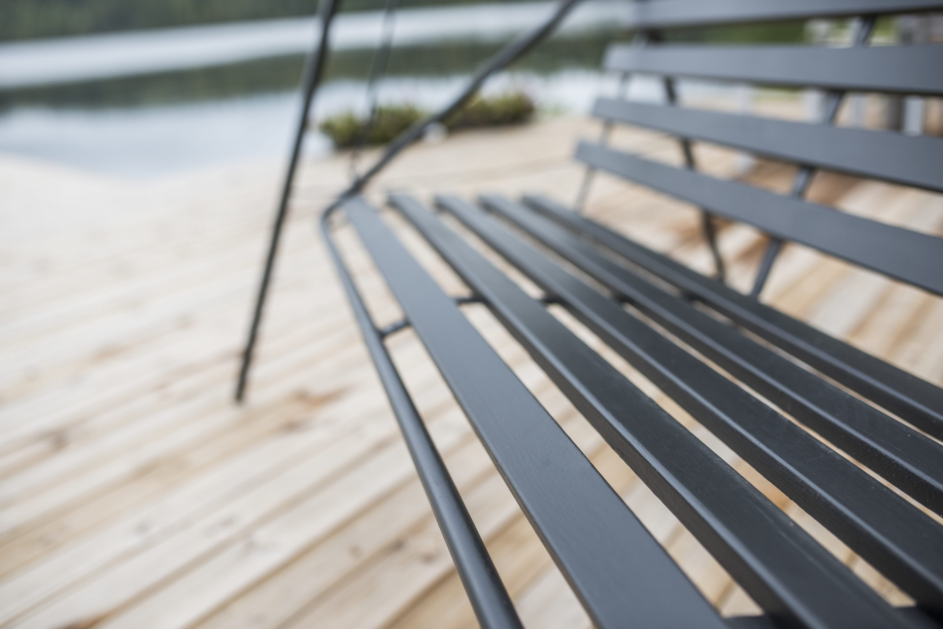 matt utesofa på terrasse 