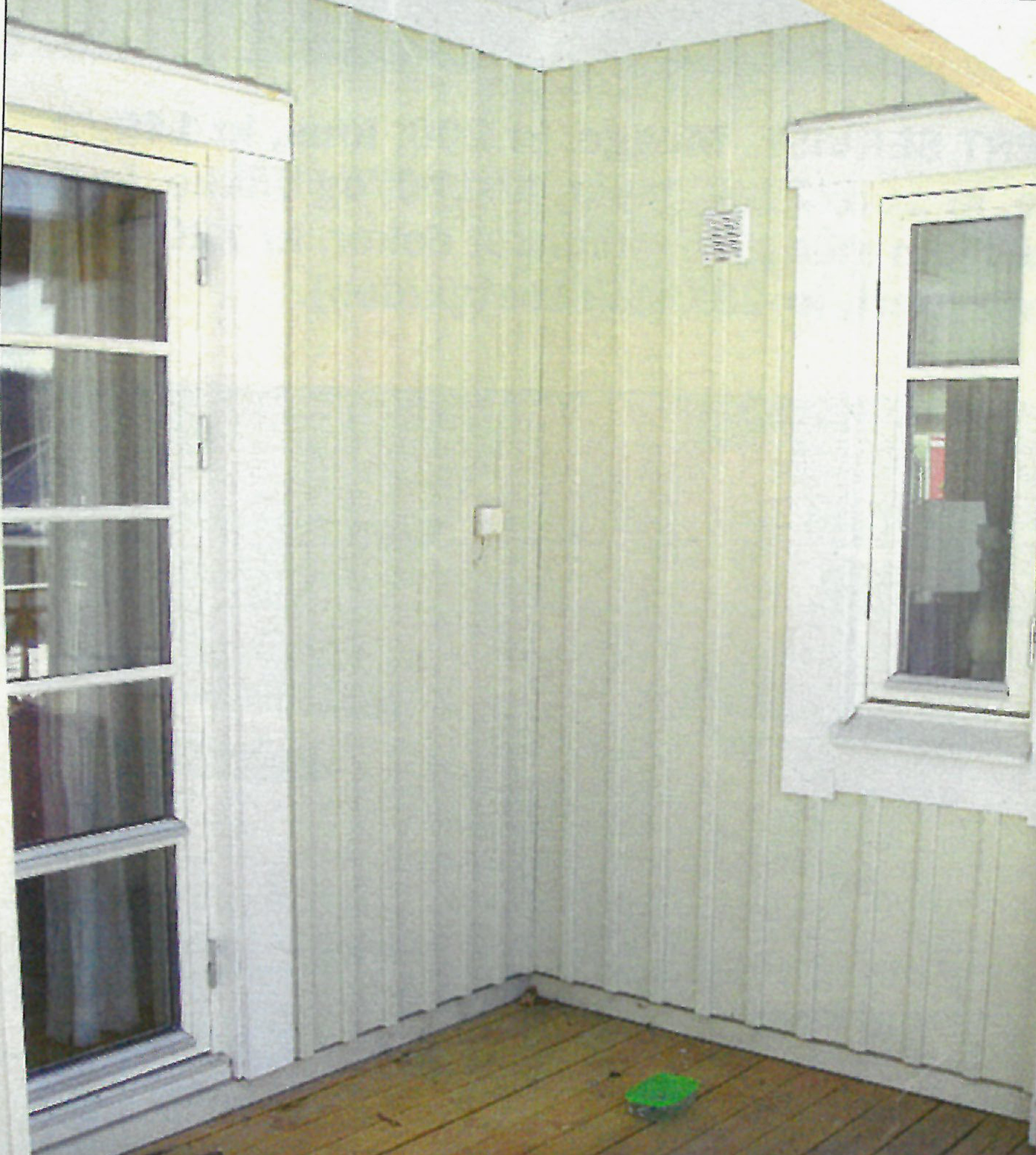 Før: nøytral husfarge og oljet gulv var et godt utgangspunkt. 