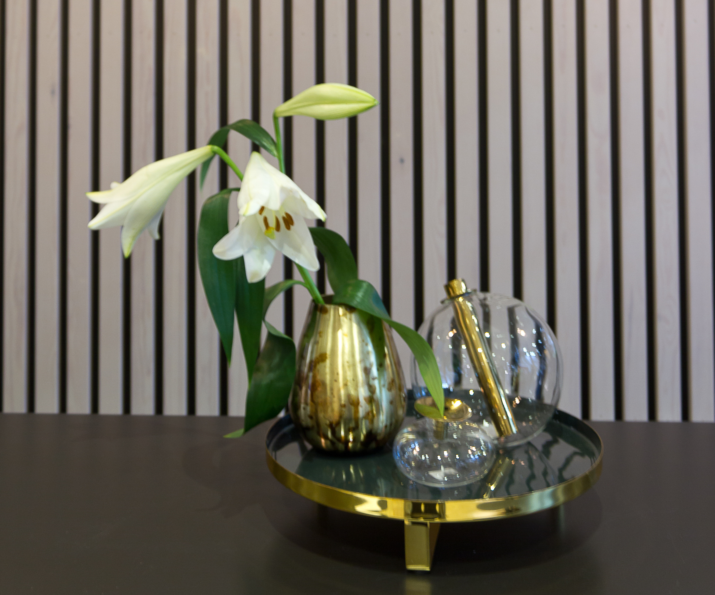 Utsett gulning av nytt treverk