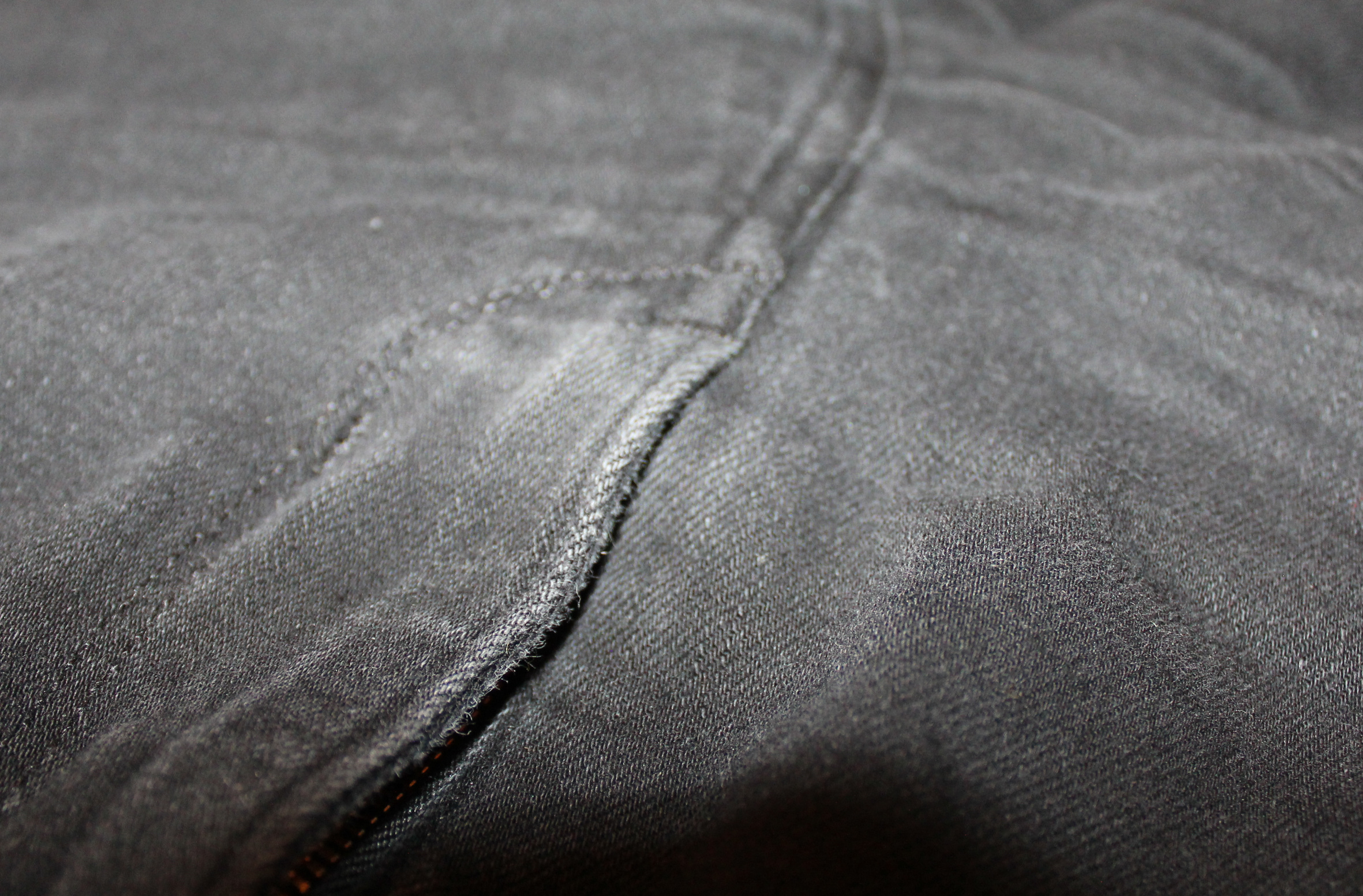 Utvaskede og falmede jeans er ikke et pent syn.