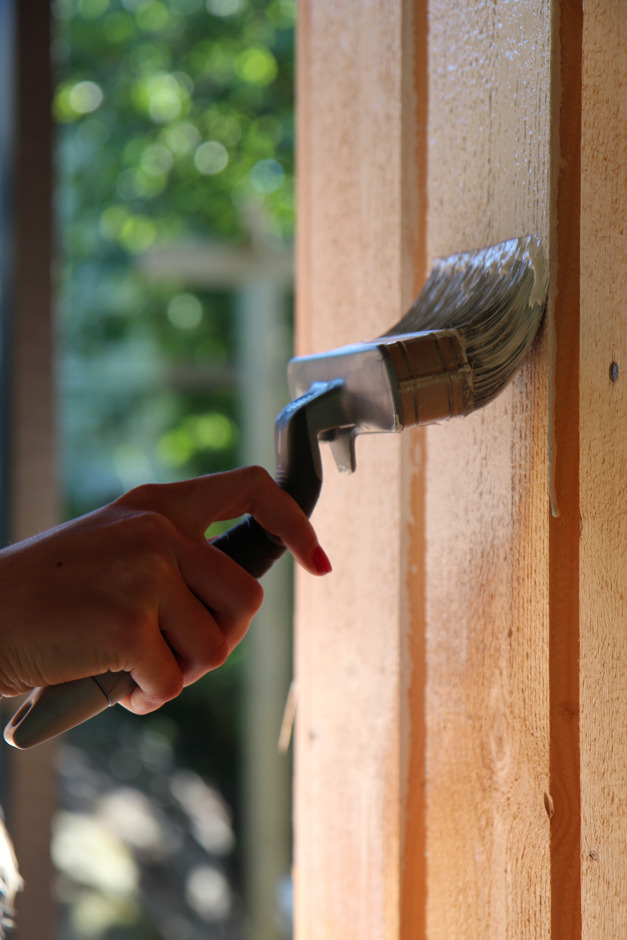 Vanntynnet maling temperatur