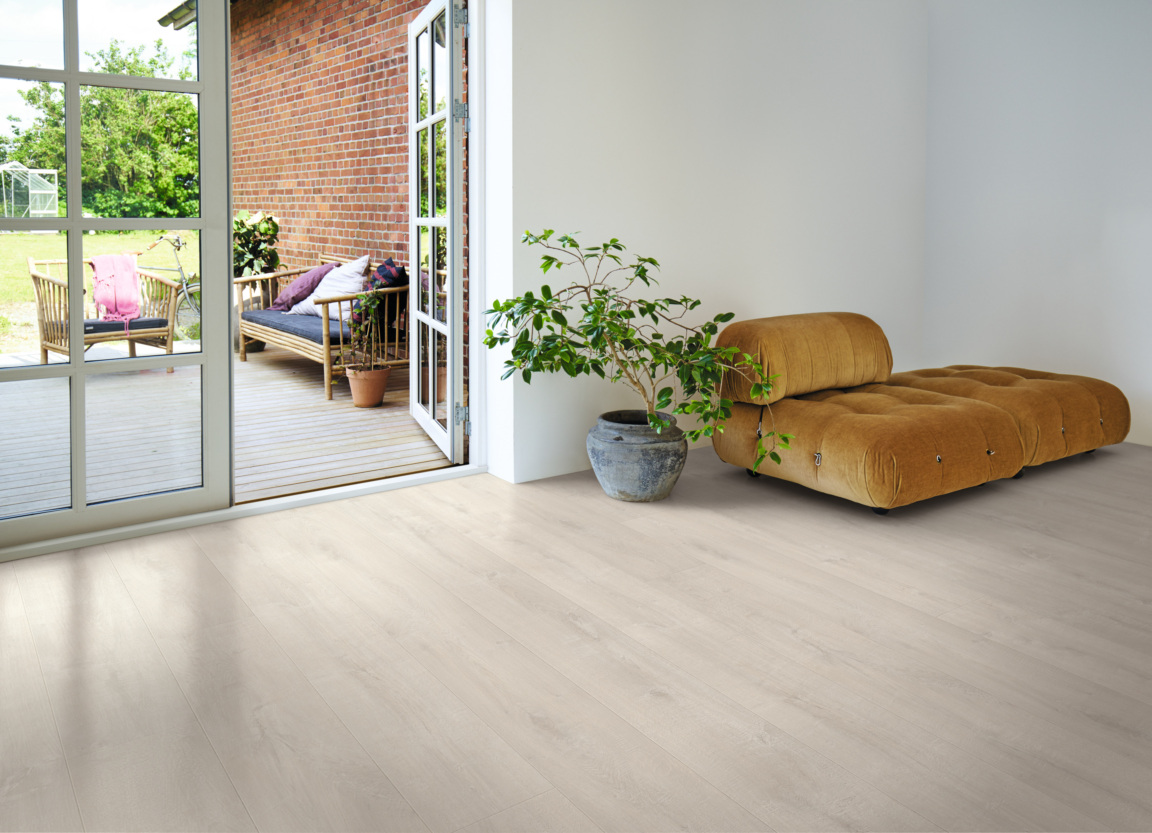 Slitesterk og vannbestandig laminatgulv