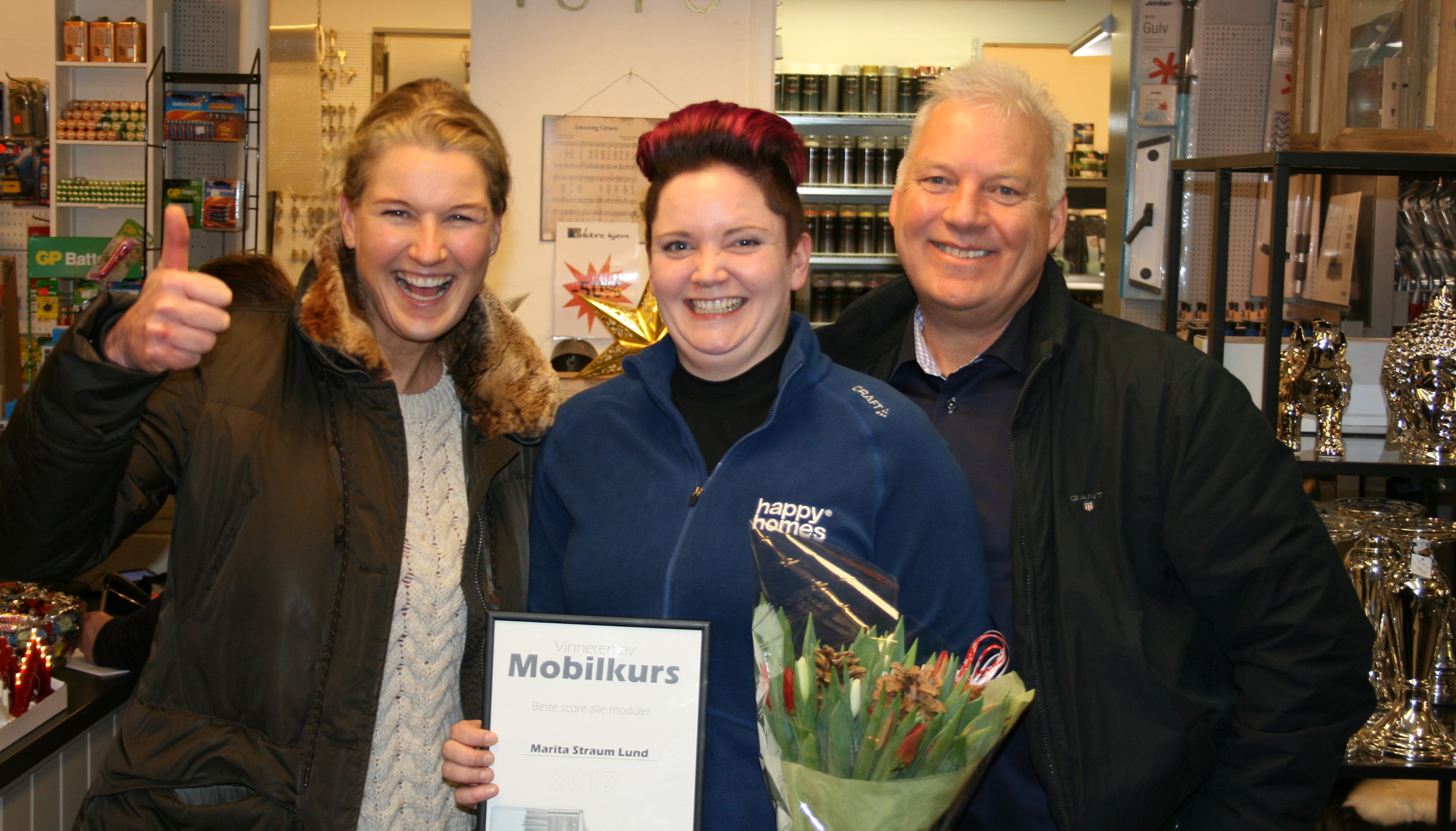 Vant USA-tur på mobilen