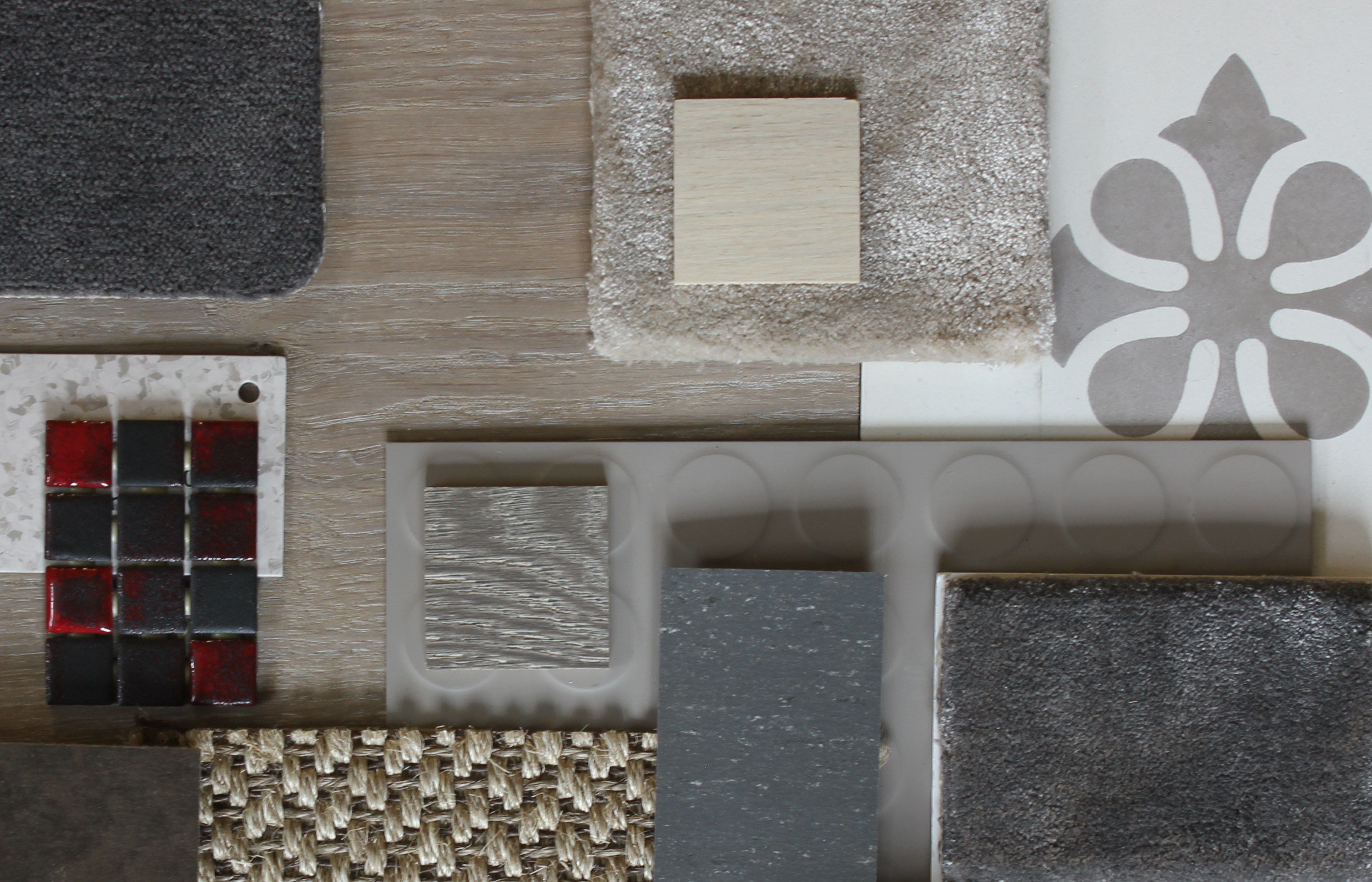 Kombinere ulike gulv