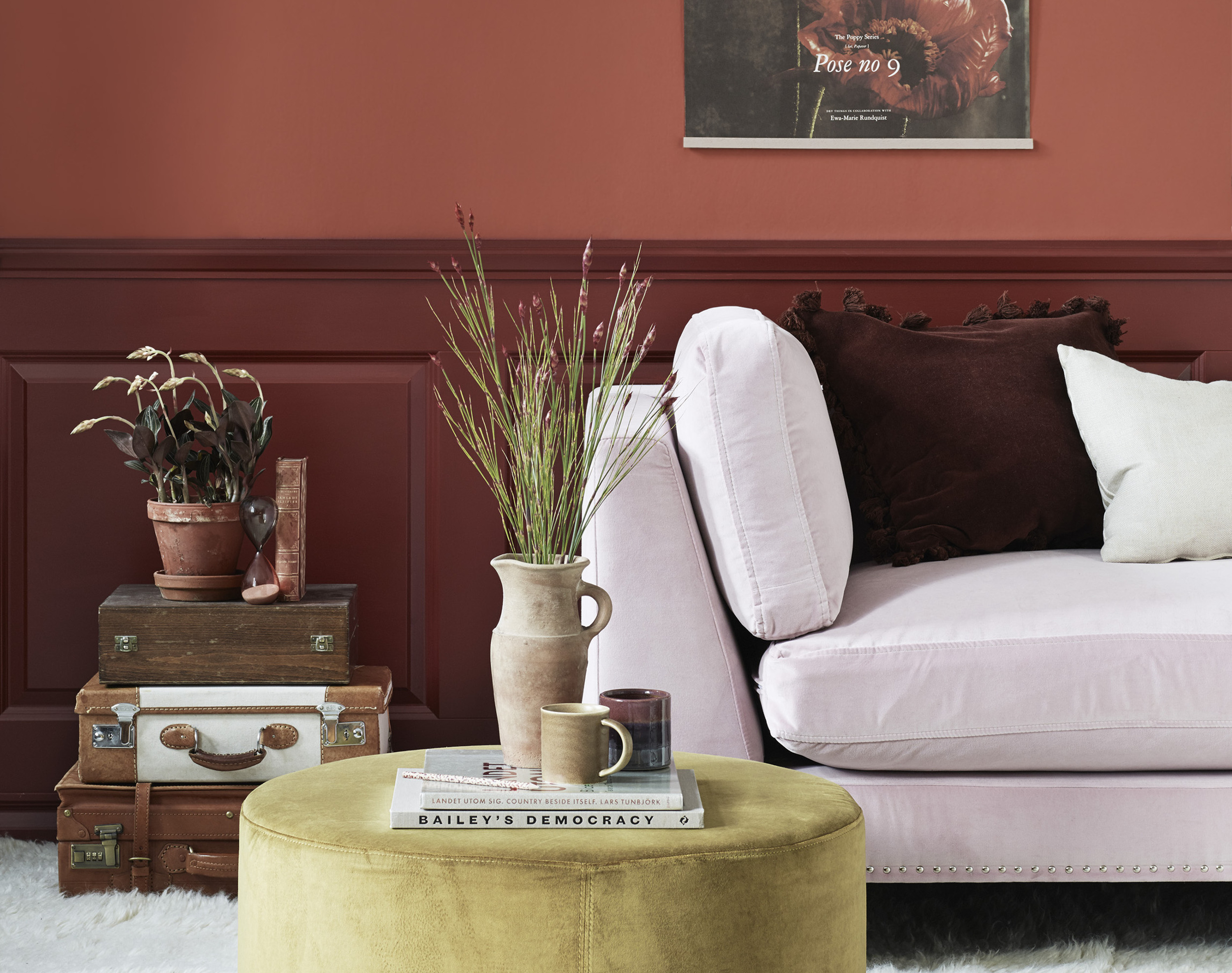 Fargepaletter for harmoniske rom