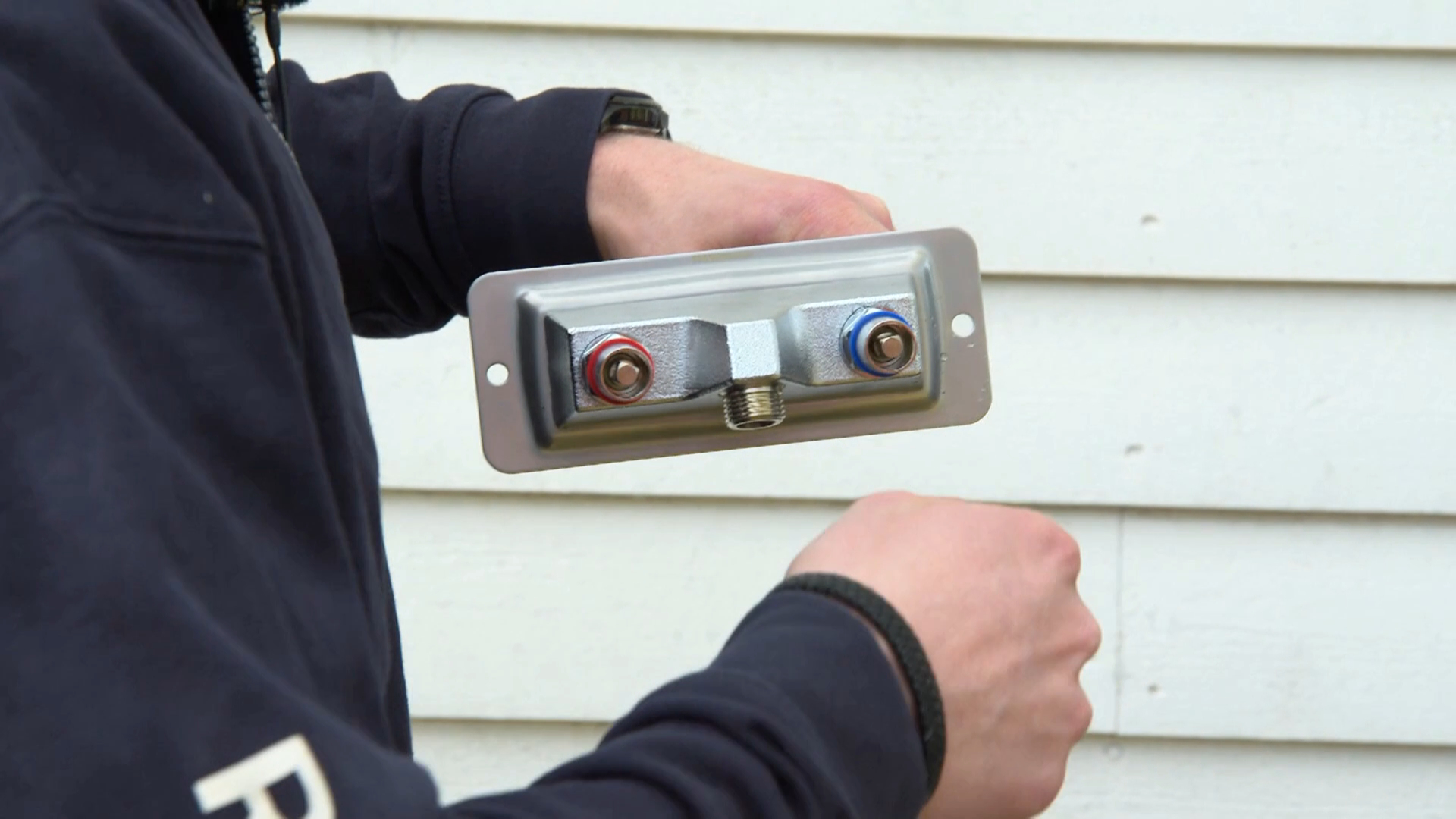 Sjekk utekranen før vinteren