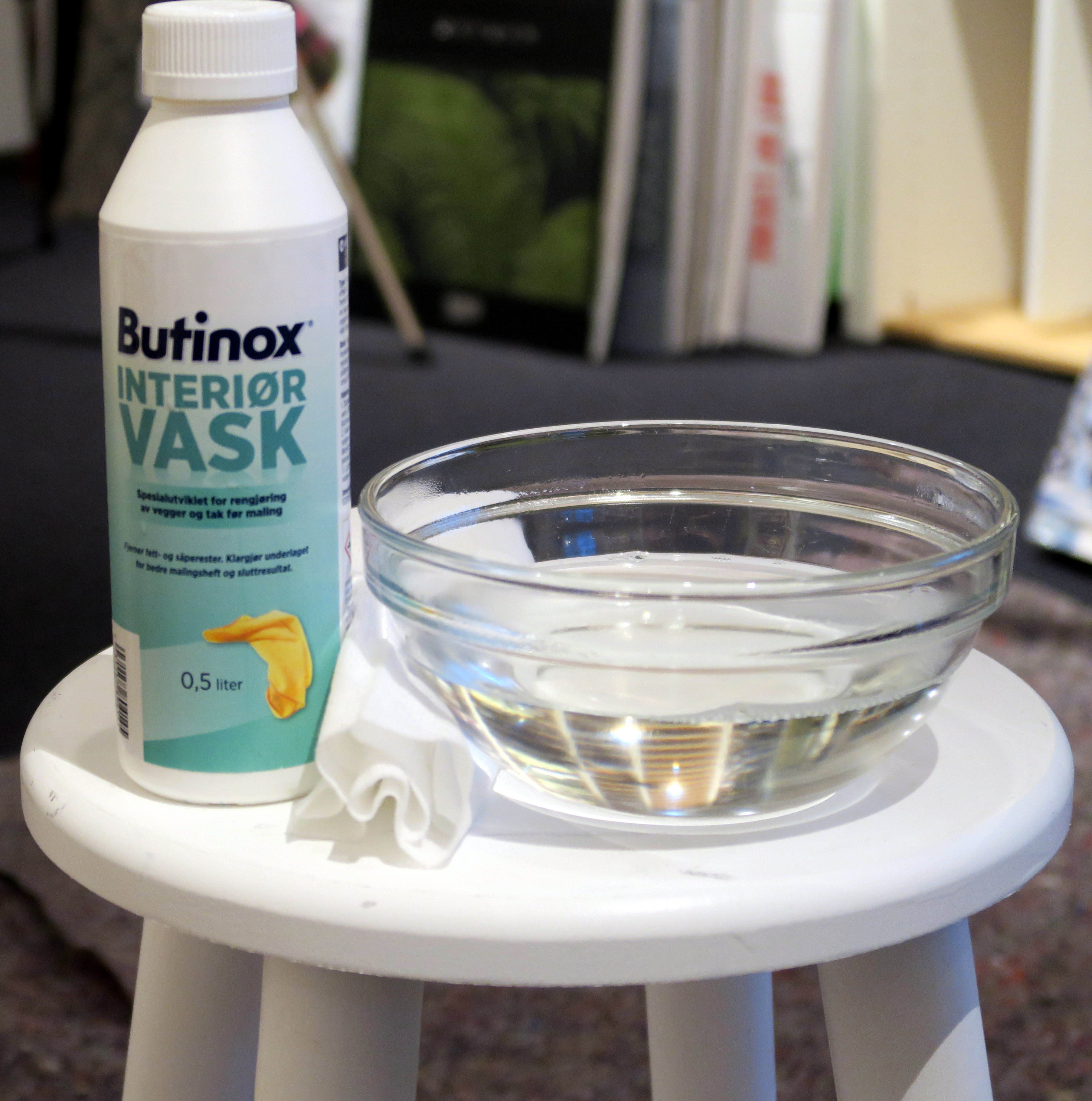 VASK: Bruk et egnet rengjøringsmiddel til å vaske krakken først.