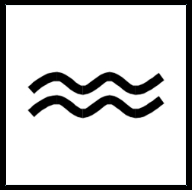 Tapetsymbol: Vaskbart