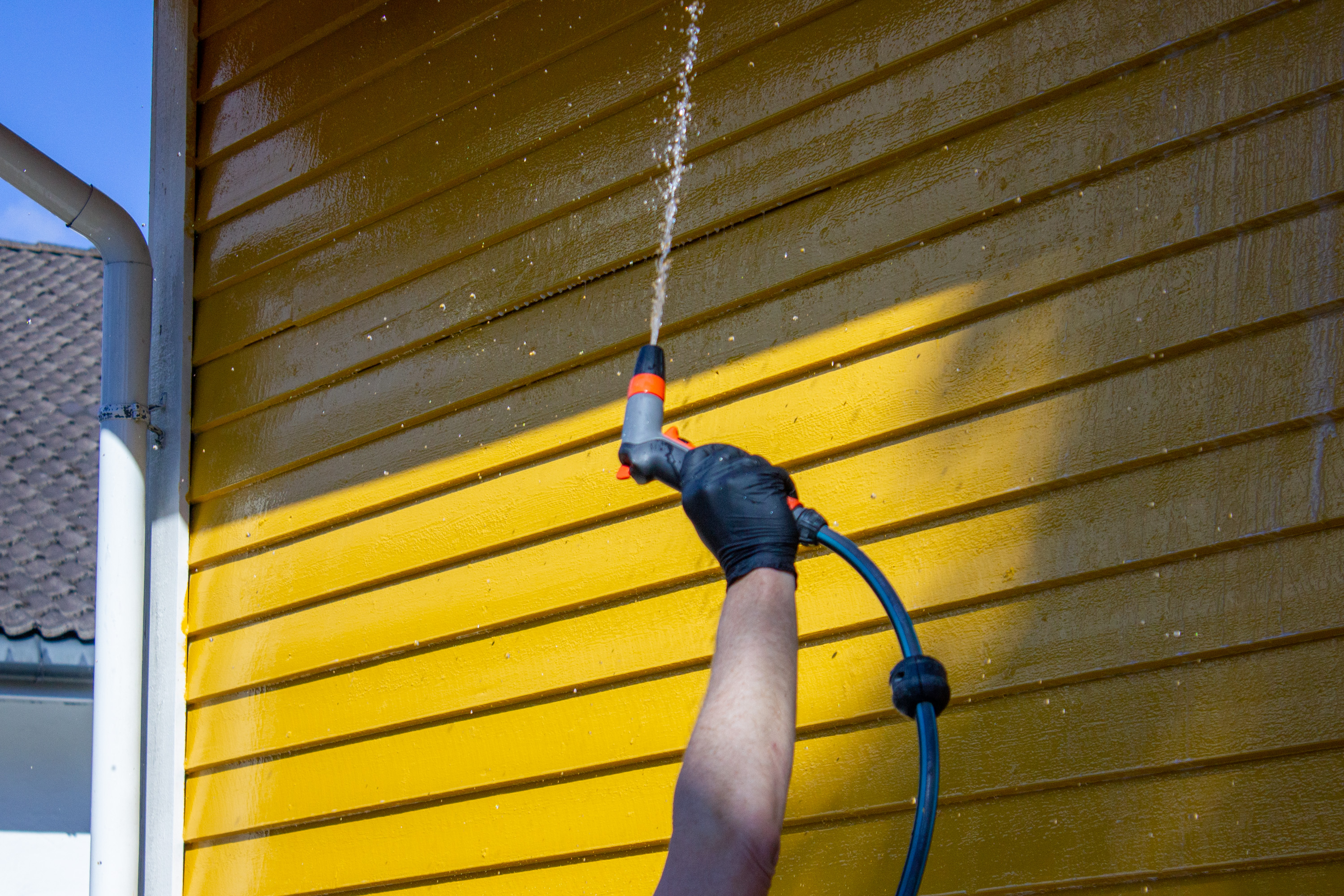 vaske fasade, utvendig hus