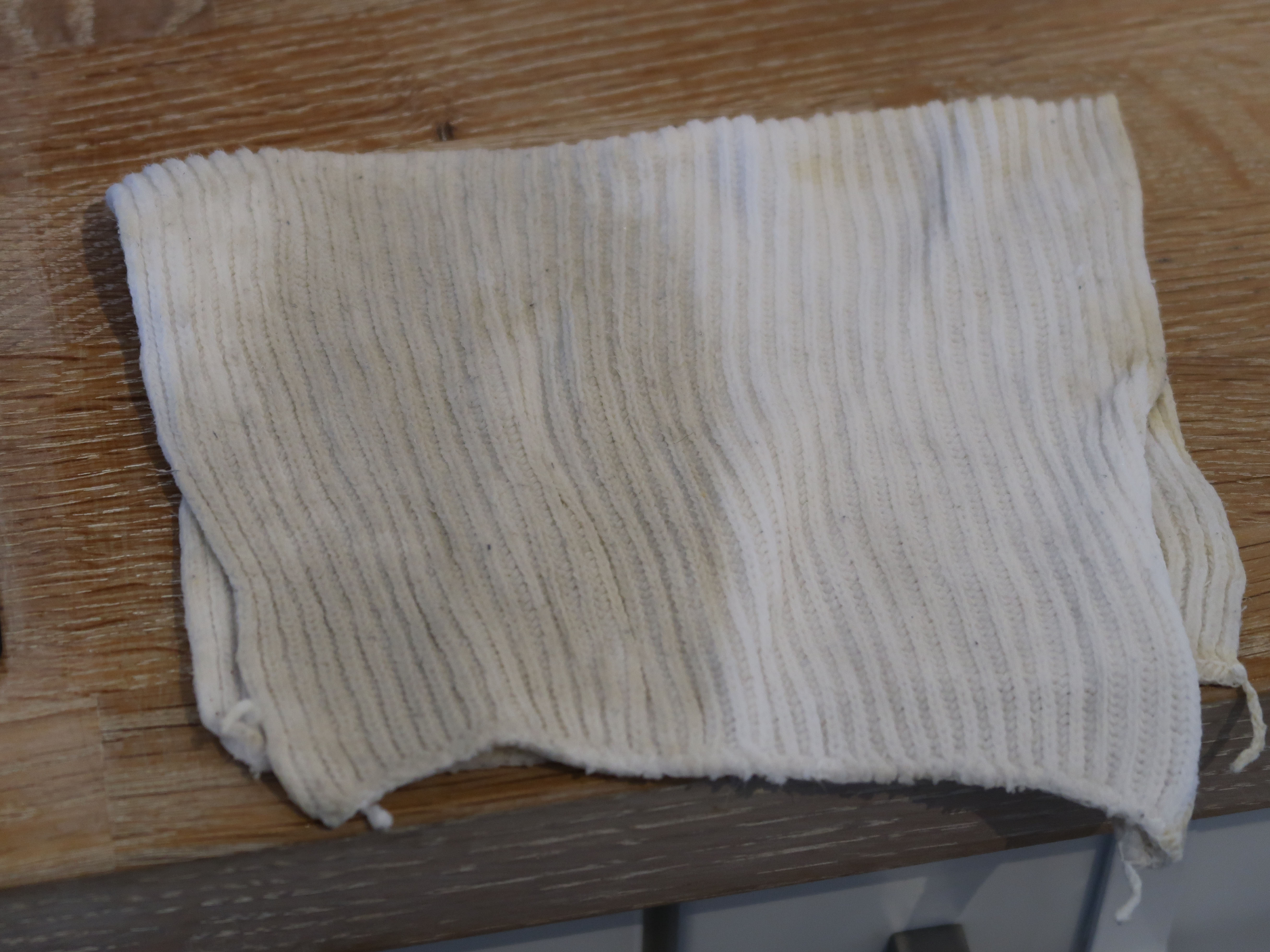 Trerens på kjøkkenbenk