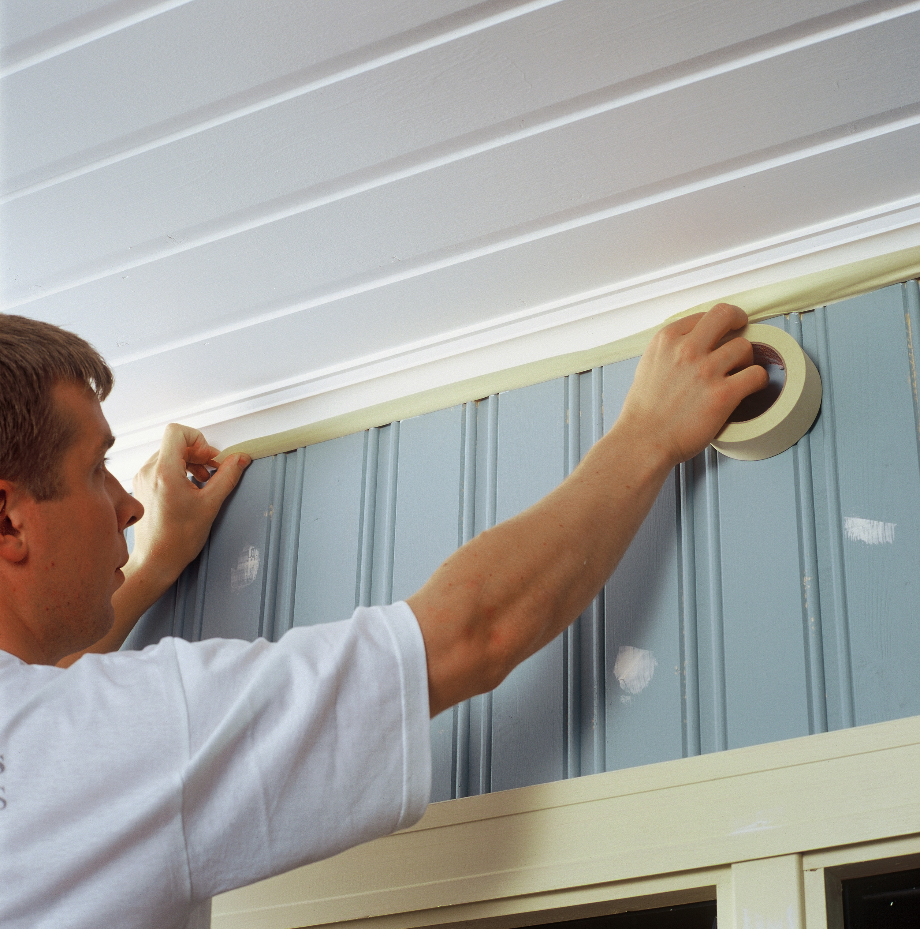 Maling av takpanelet