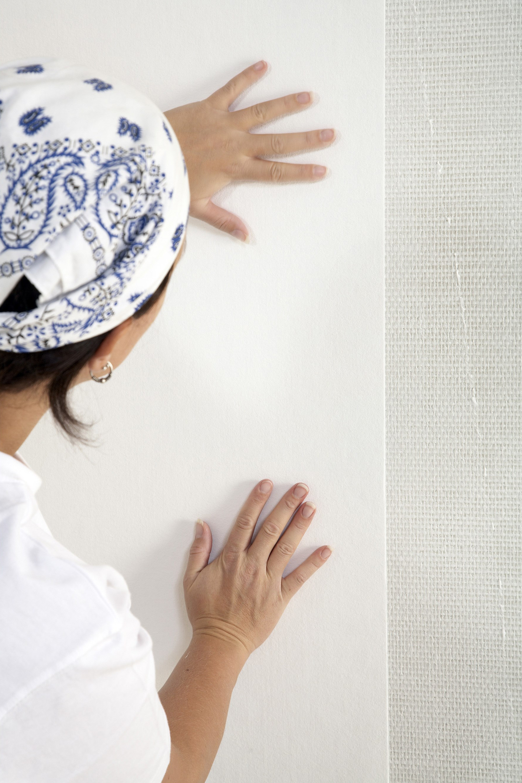 Blanke skjolder på veggsletter