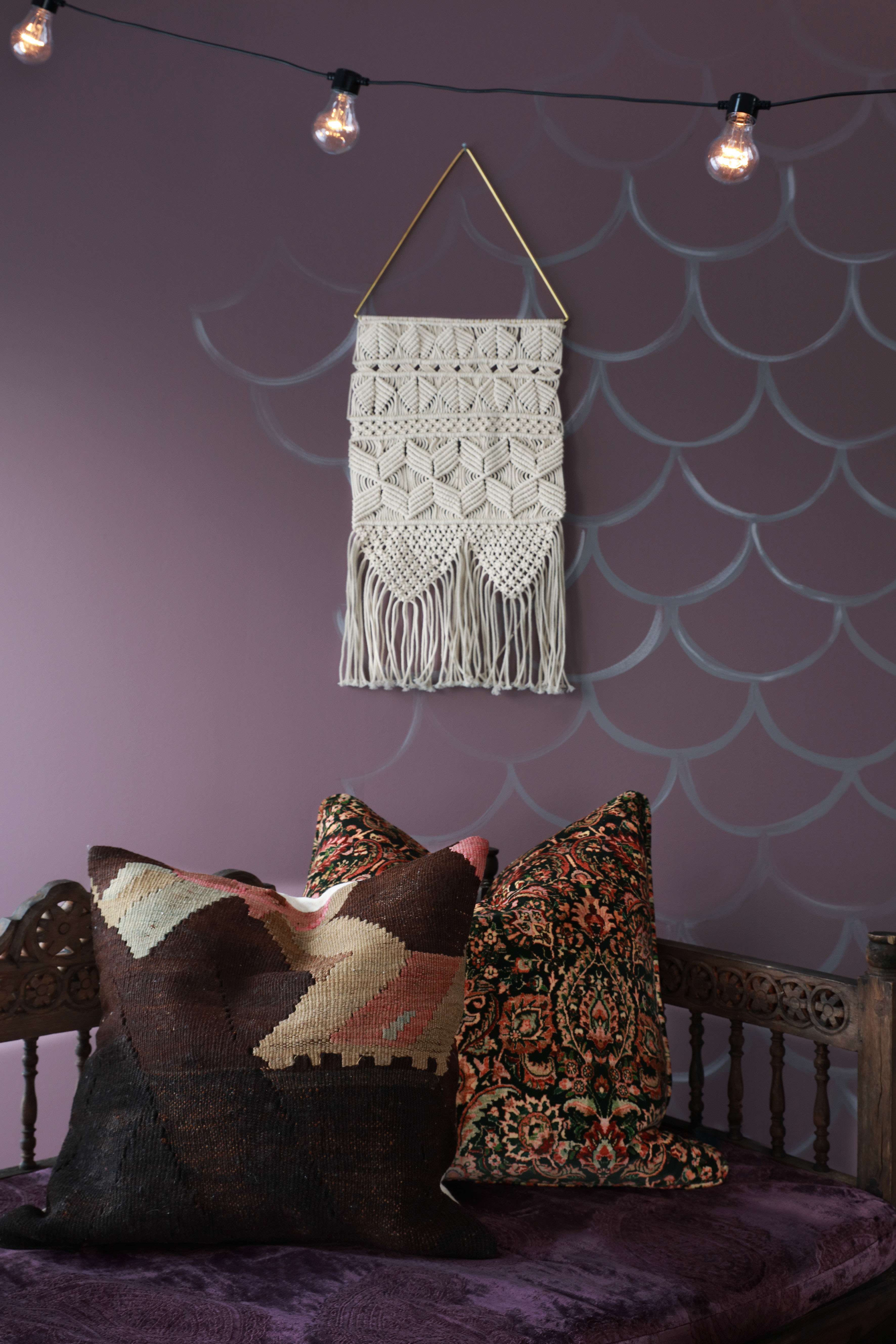 Ferdigbehandlede veggplater på soverommet