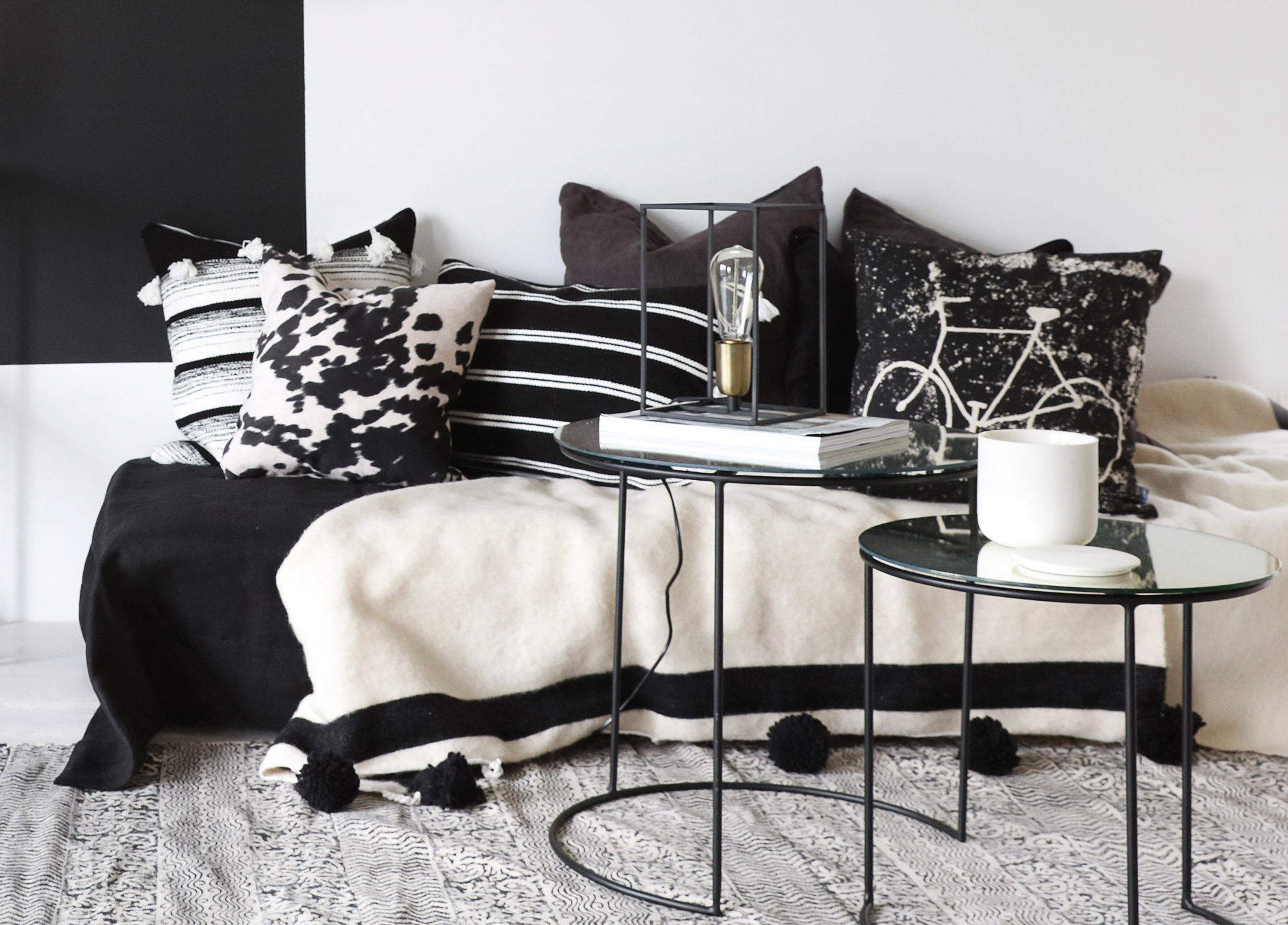 Slett vegg med veggplater