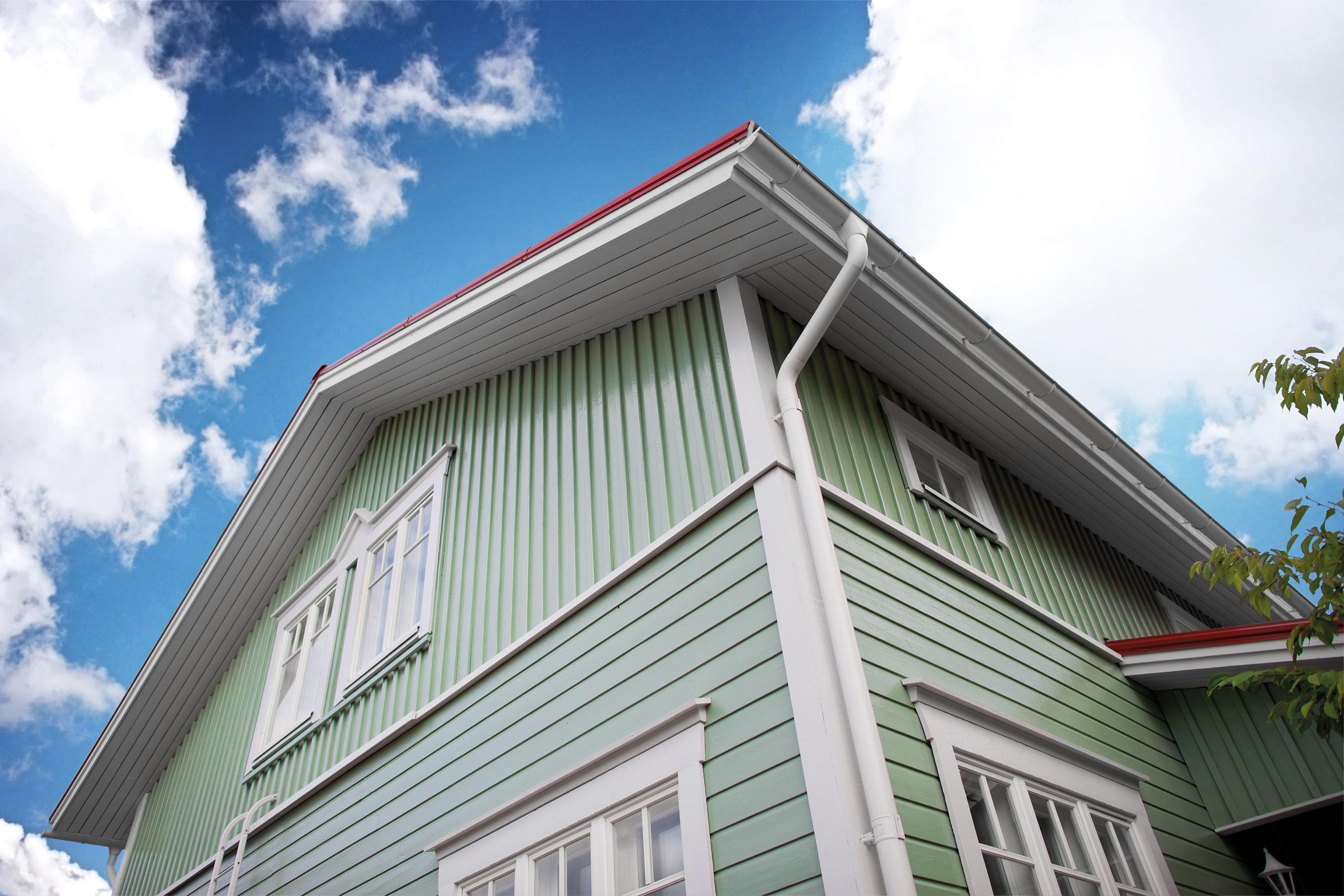 Slik velger du riktig farge når du skal male hus