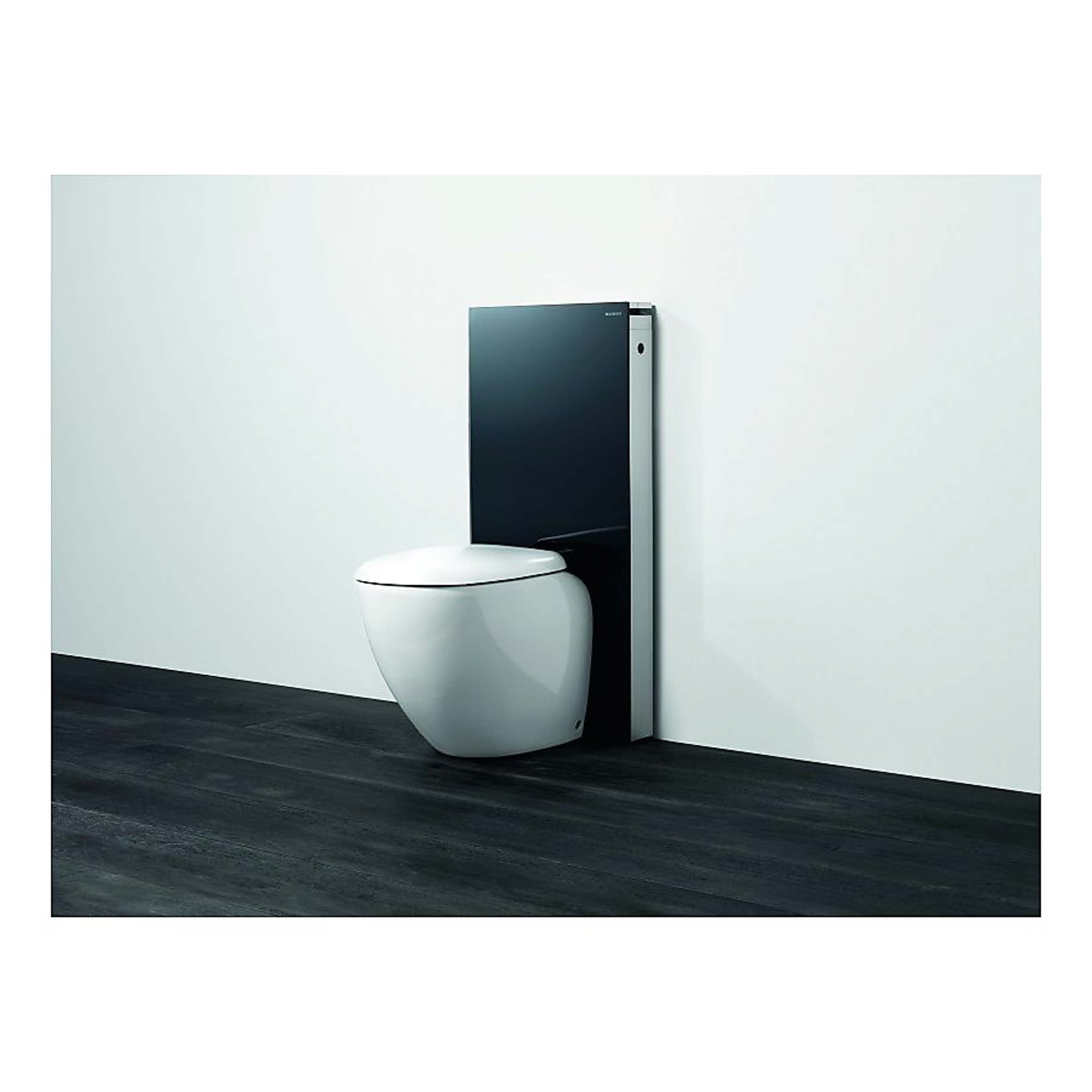 Geberit Monolith toalettmodul med back-to-wall-toalettskål.