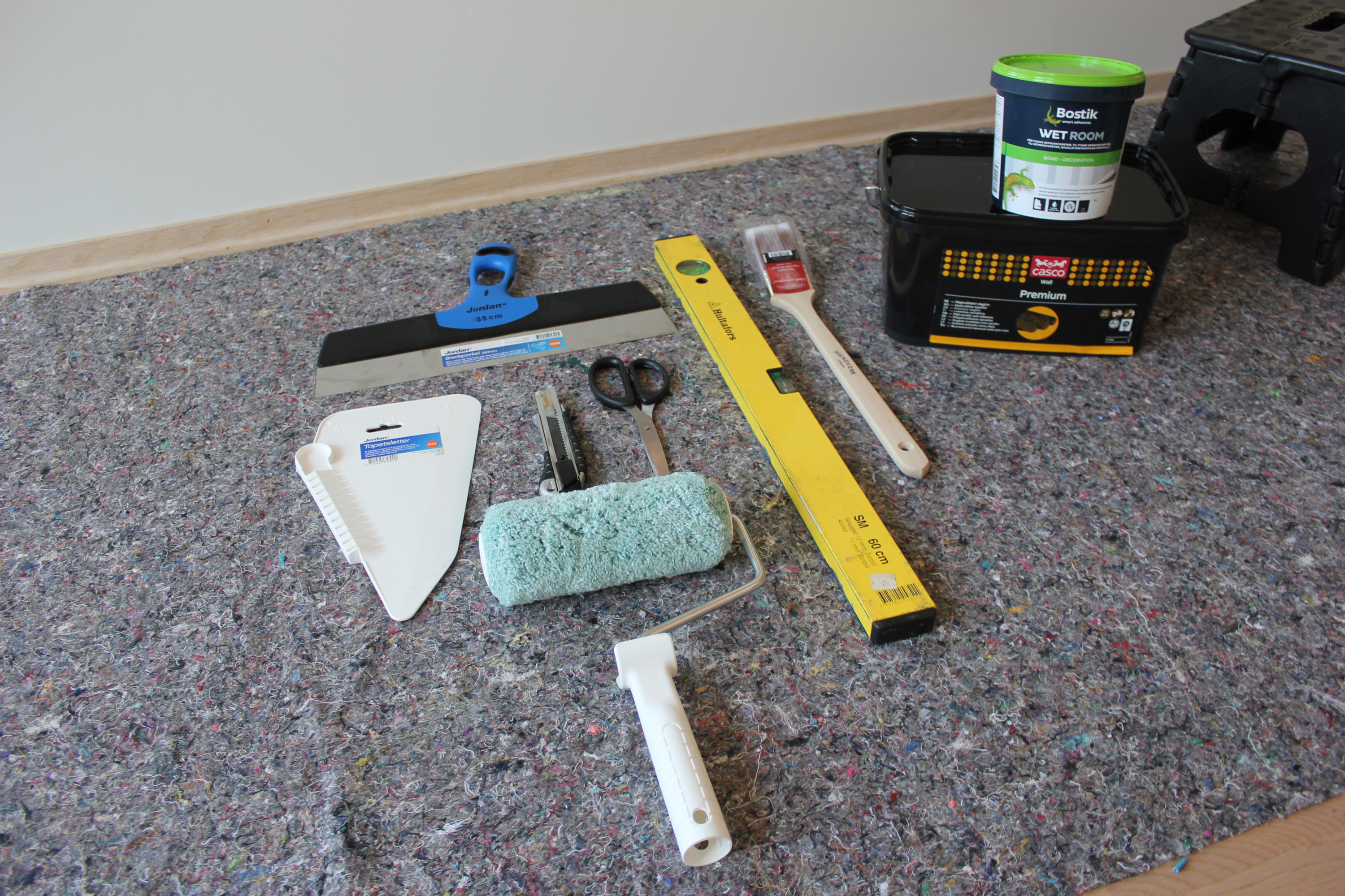 Vertøy - tapetsering