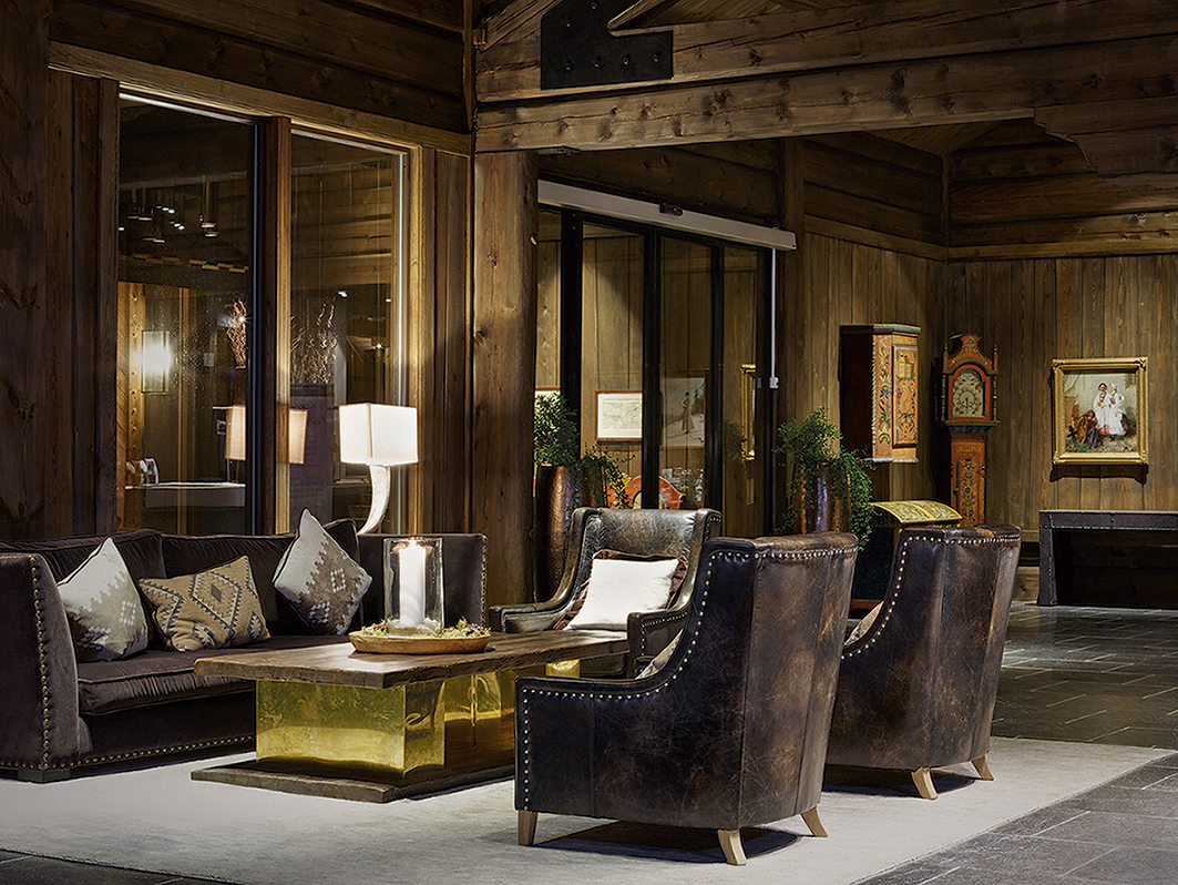 TRIVES: Gjestene ser ut til å like roen, varme og den lune stemningen som de får på Vestlia Resort.