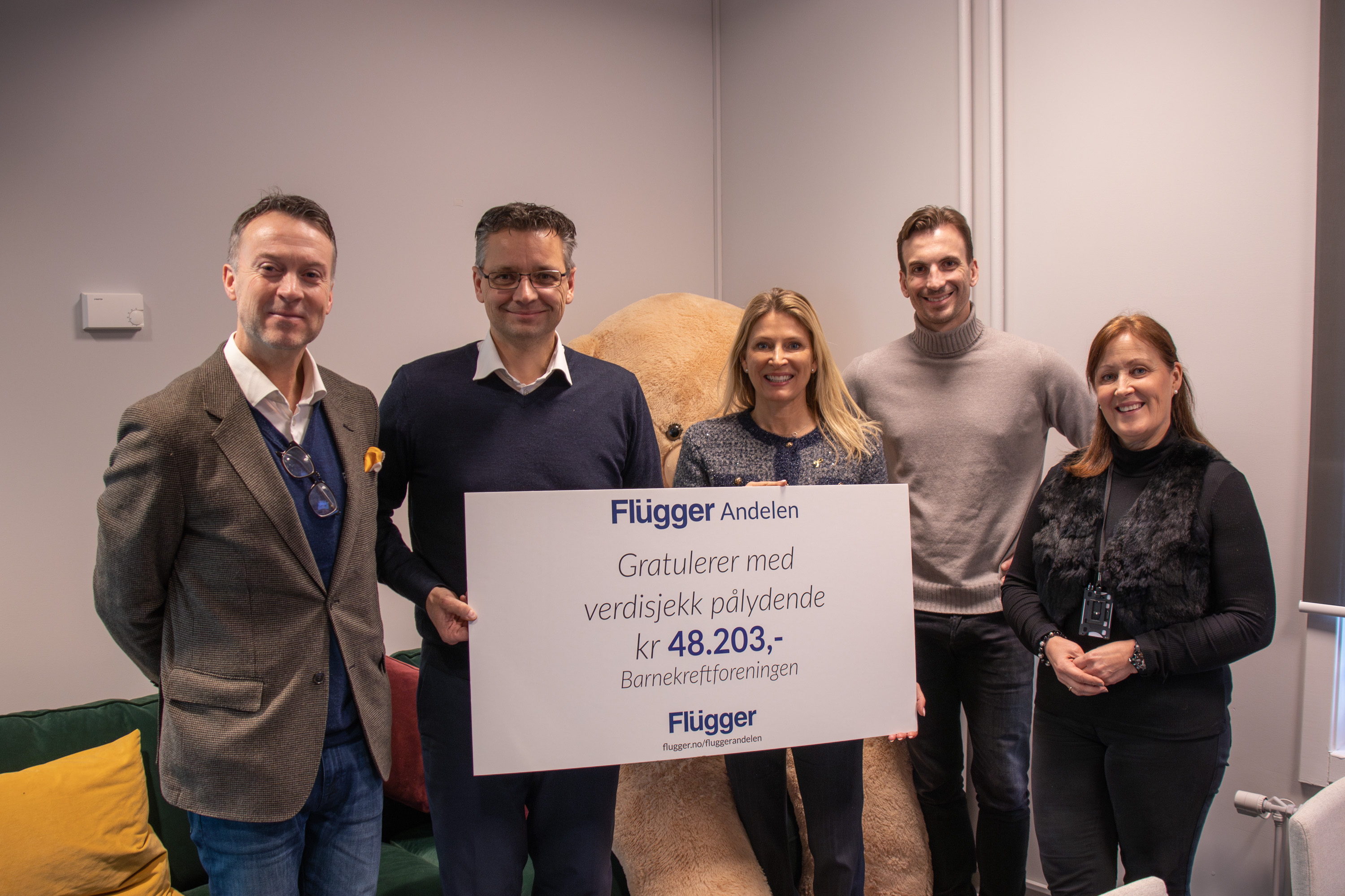 Barnekreftforeningen mottar bonusstøtte