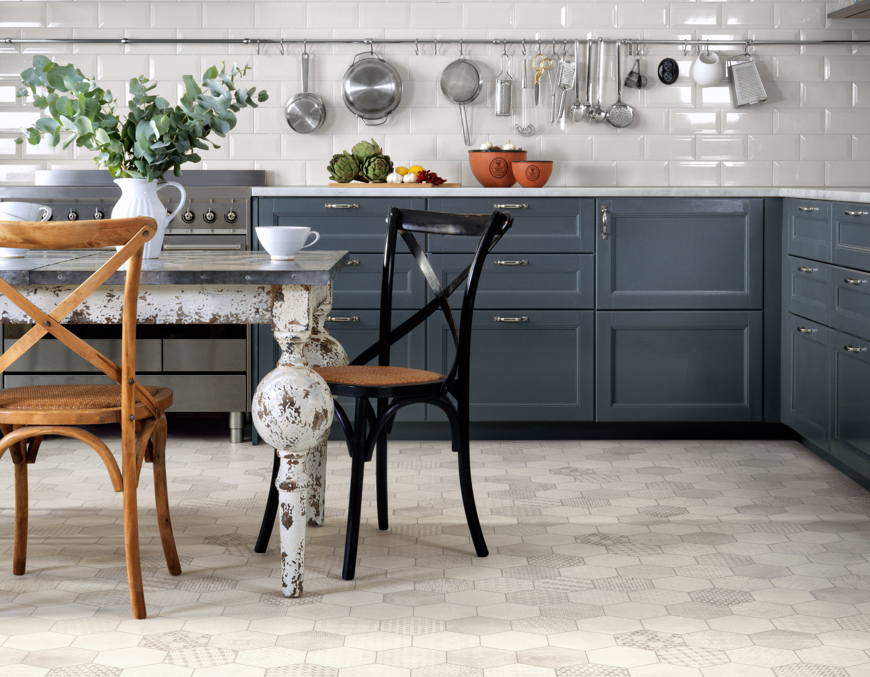 Vinylbelegg: en vinner på kjøkkenet