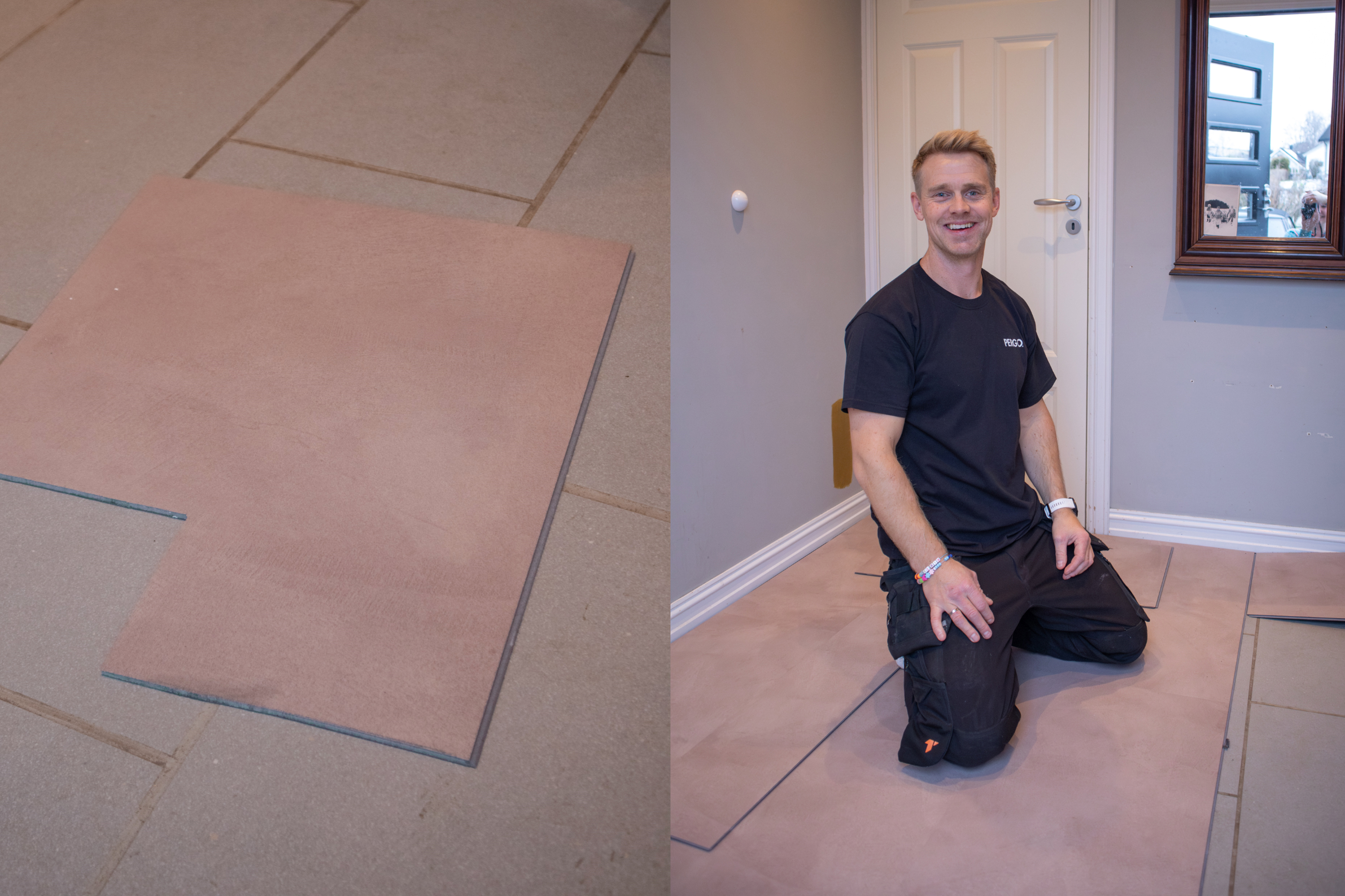 Legg vinylflis på flis – enkelt og stilig