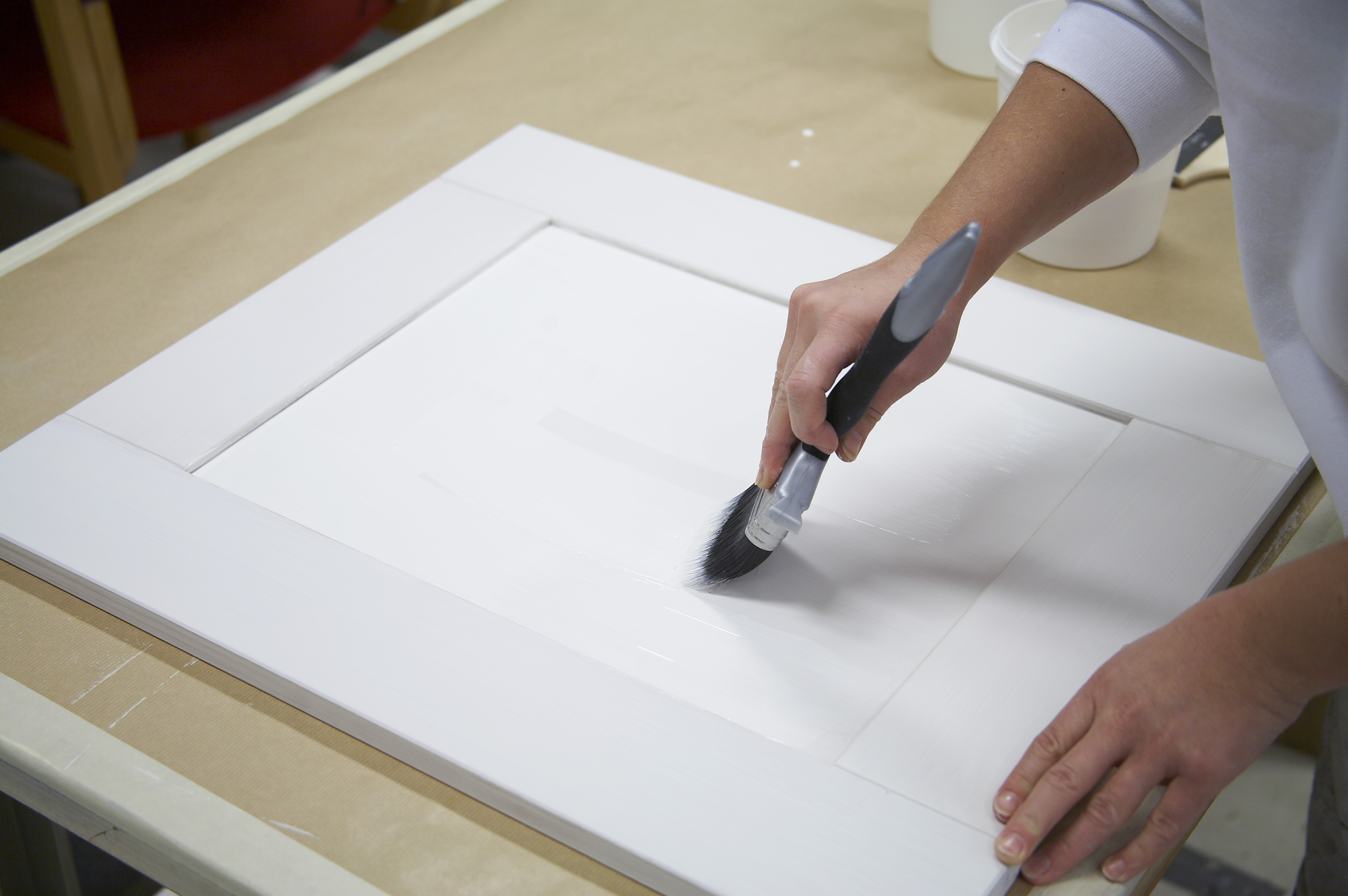 Hvilket verktøy for vanntynnbar maling?