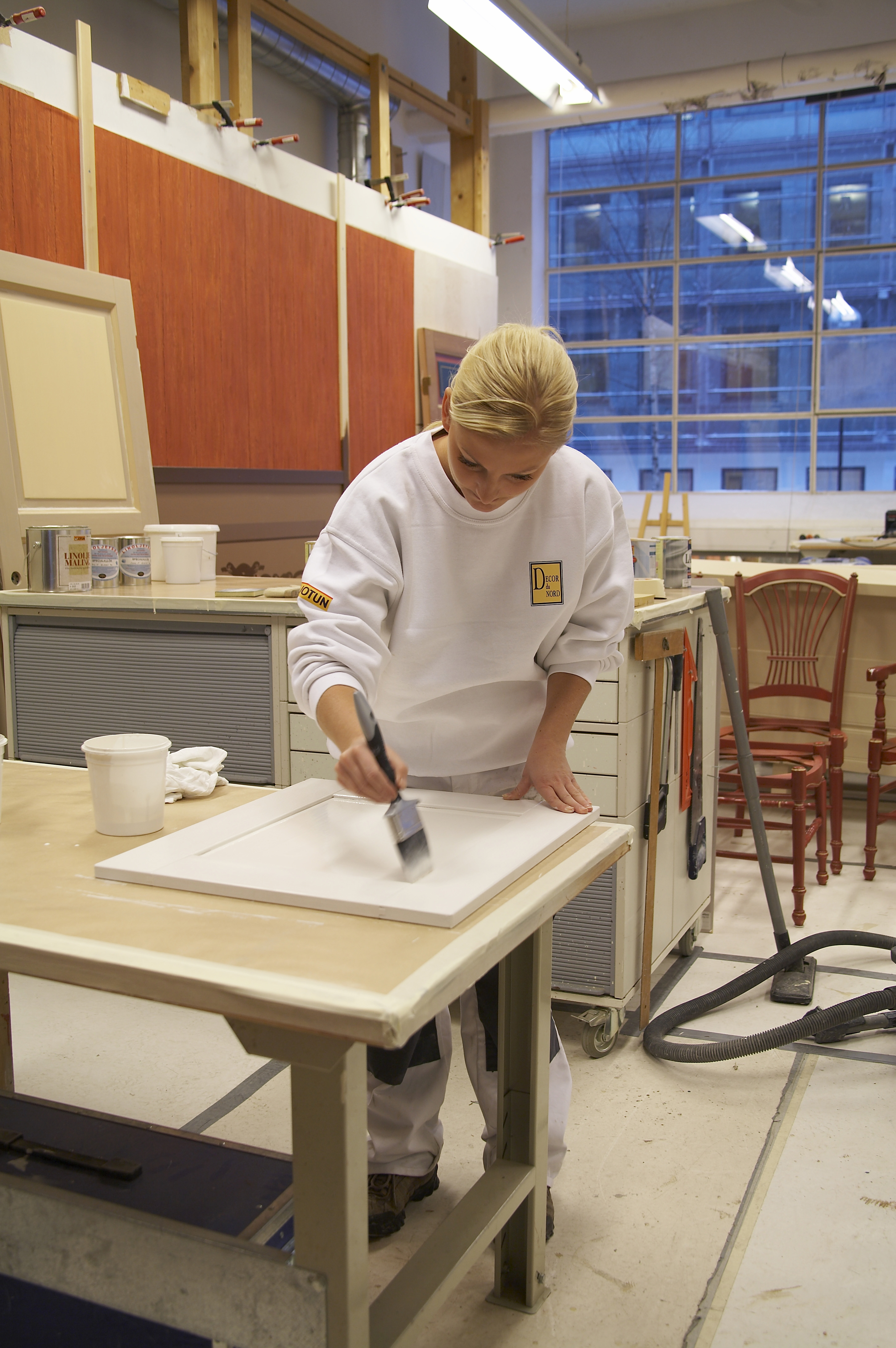 Ut med løsemidler, inn med vann