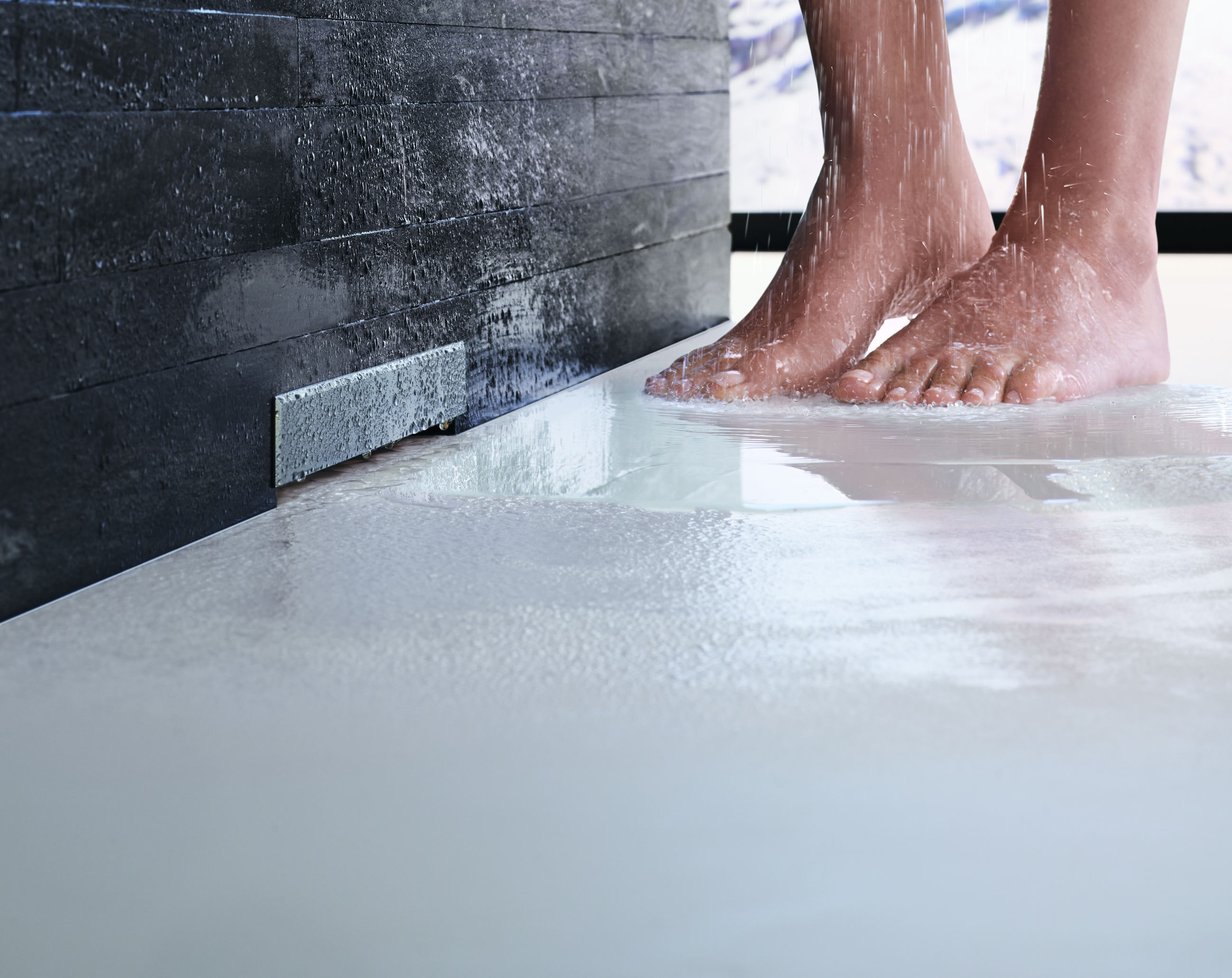 Sett sluket i veggen