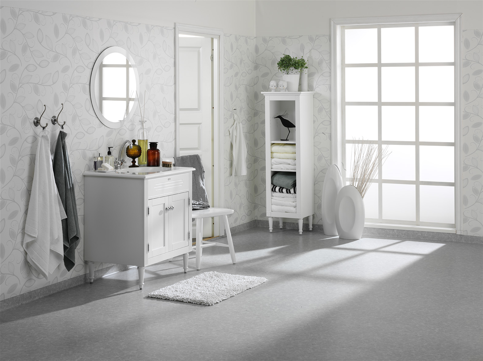 Design og funksjon møtes på badet