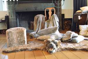 Hvorfor bruke ekte pels når det finnes fuskepels som dette? «Winter Home Collection» fra INTAG har svært god kvalitet.
