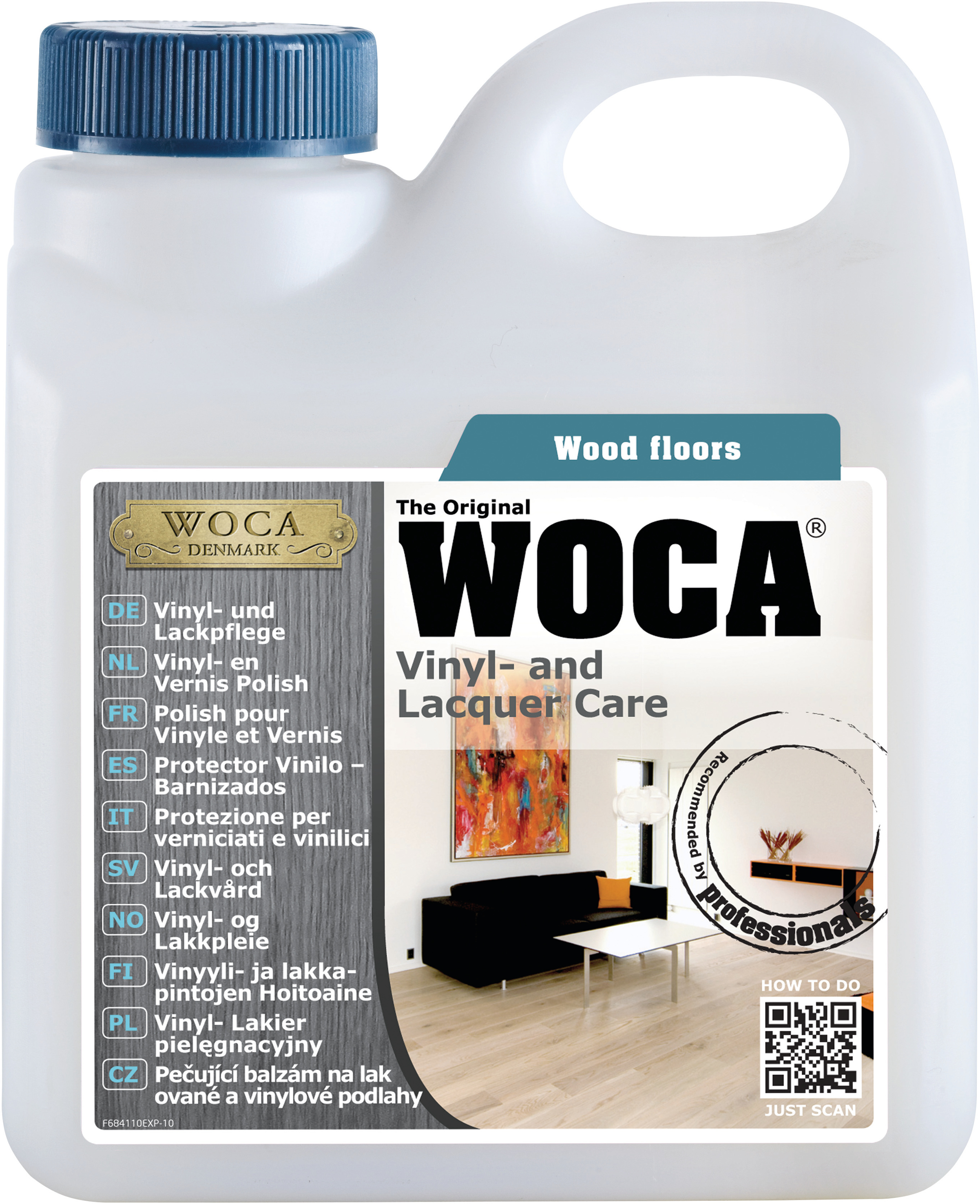 Pleie til vinyl og laminat