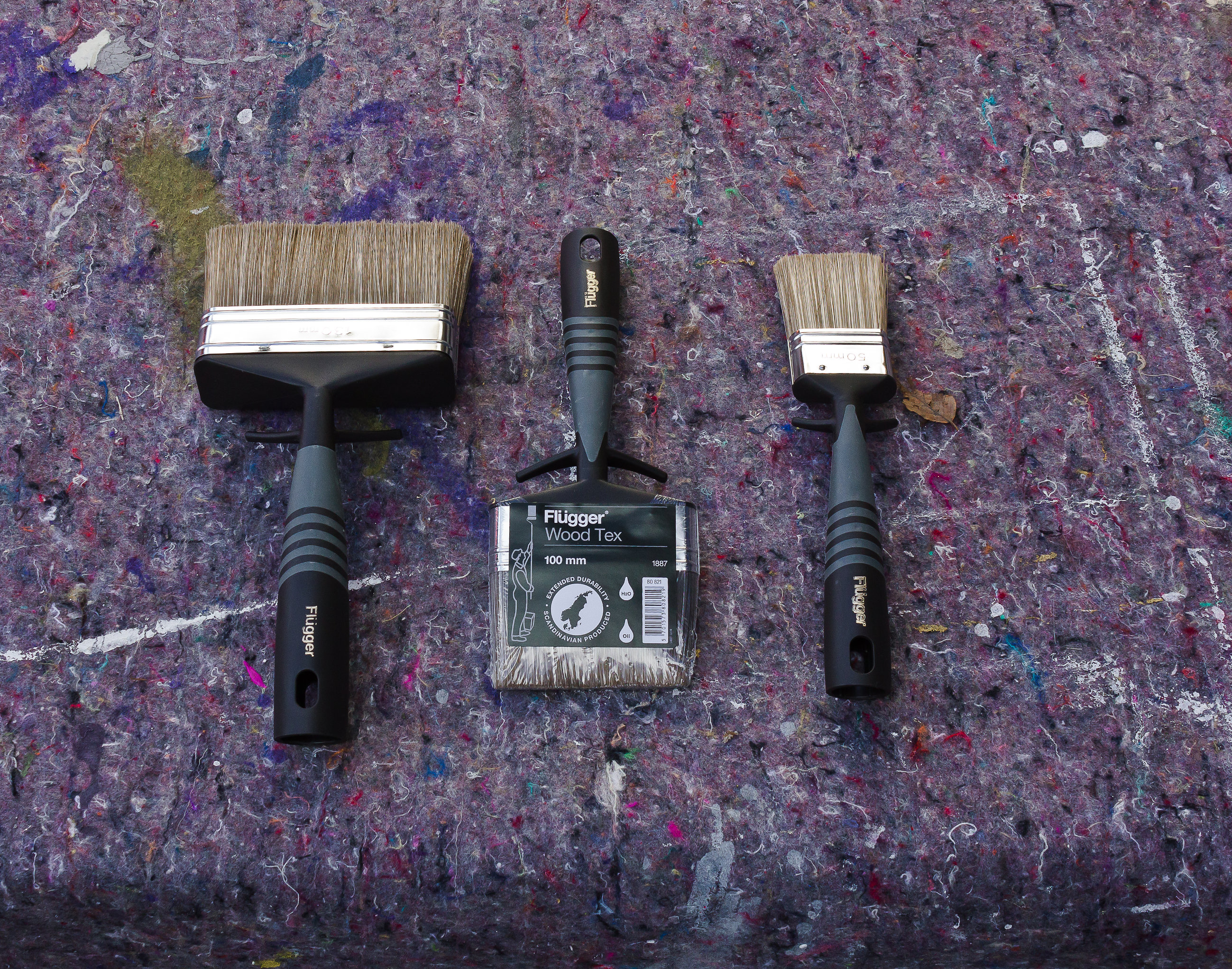 Nye pensler hører med. 