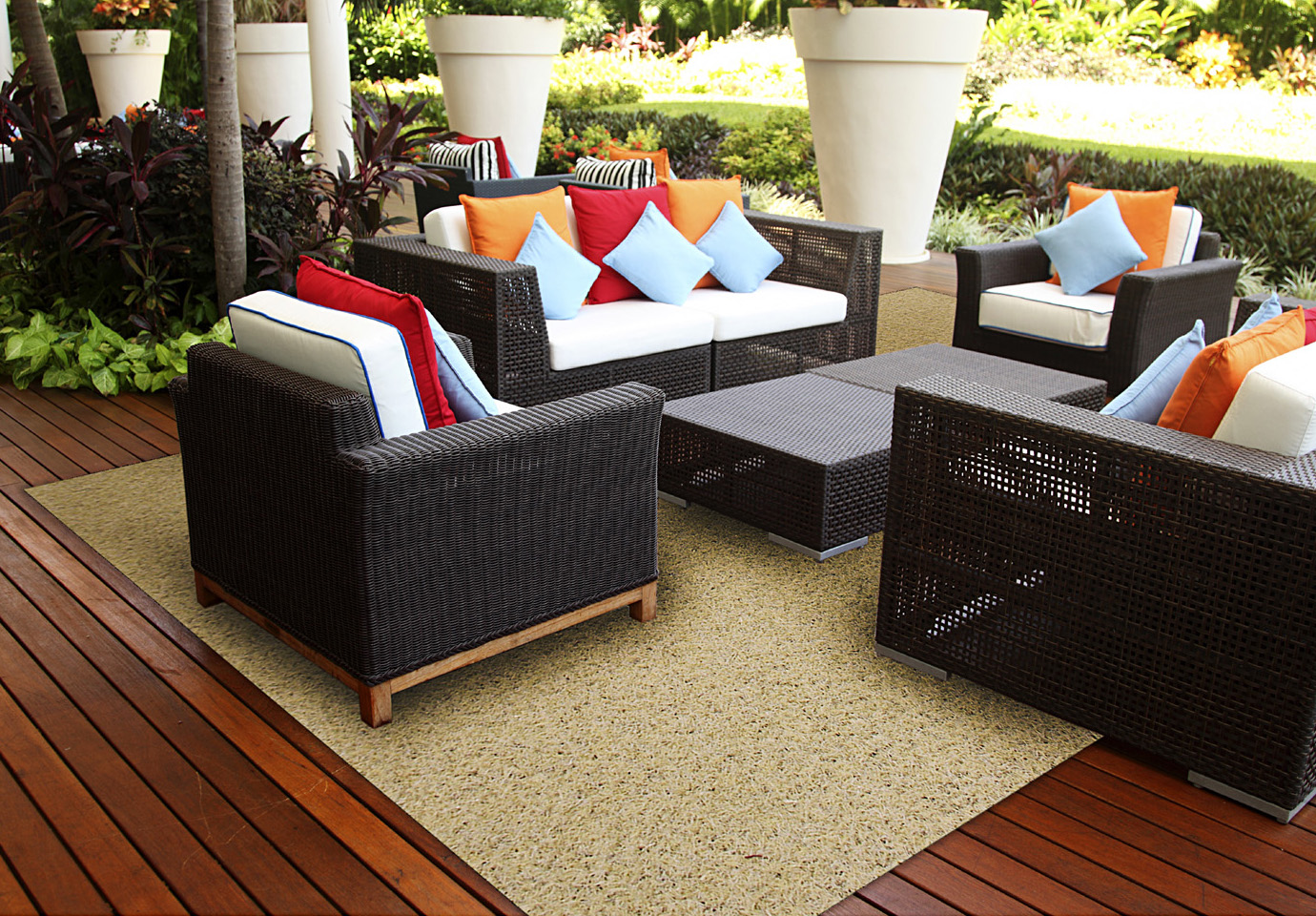 Utendørs luksus under bena